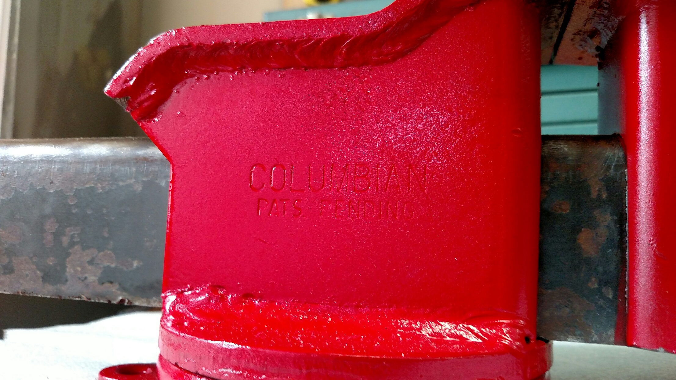 Columbia Name and Patent mark