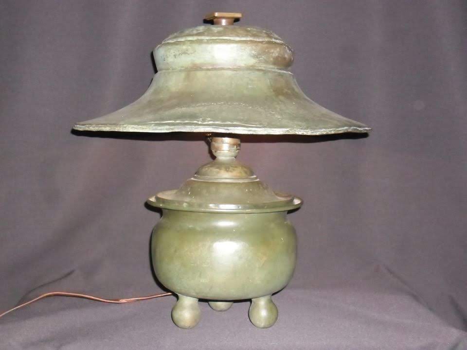 Copper Table Lamp