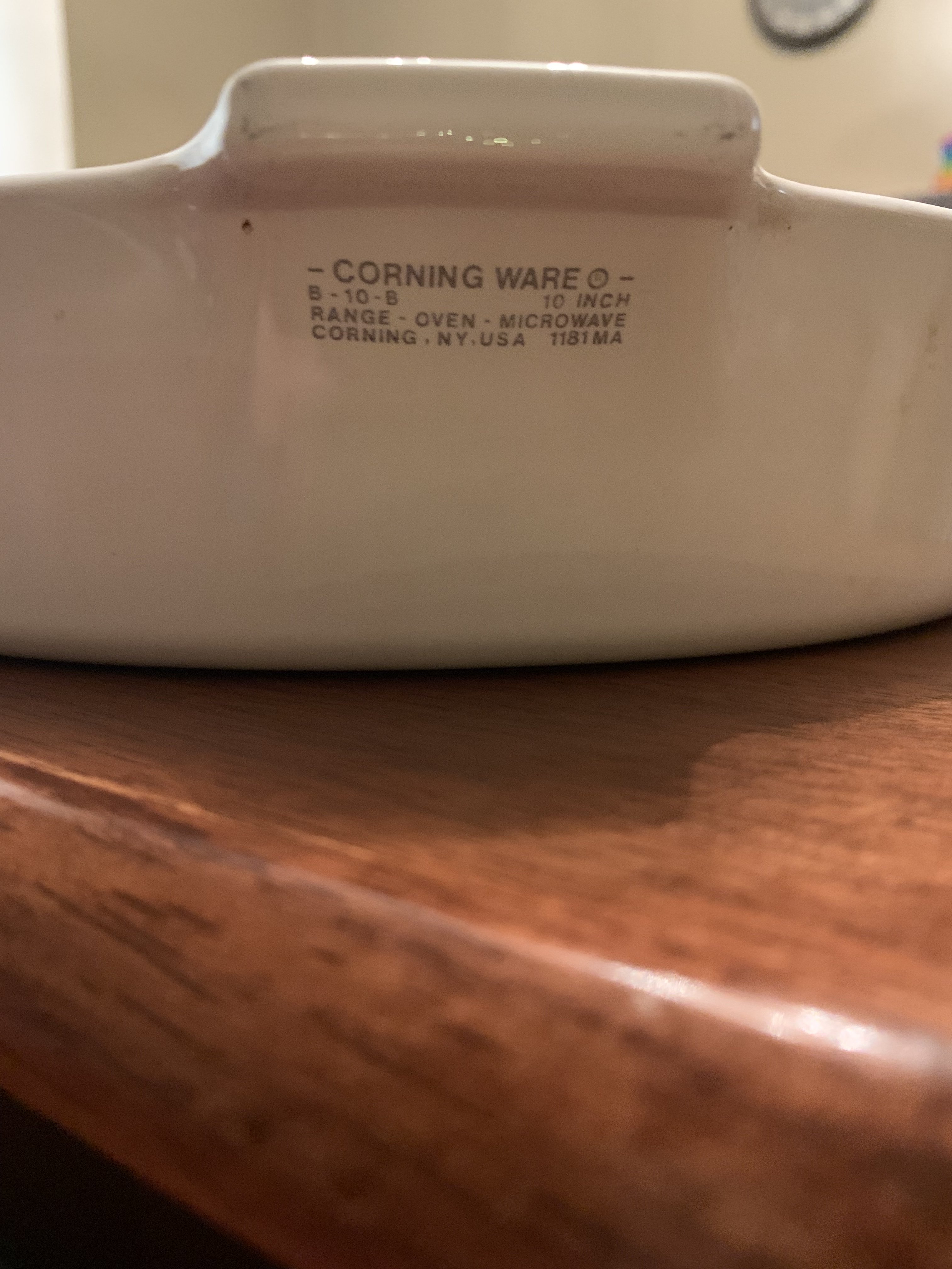 Corning ware