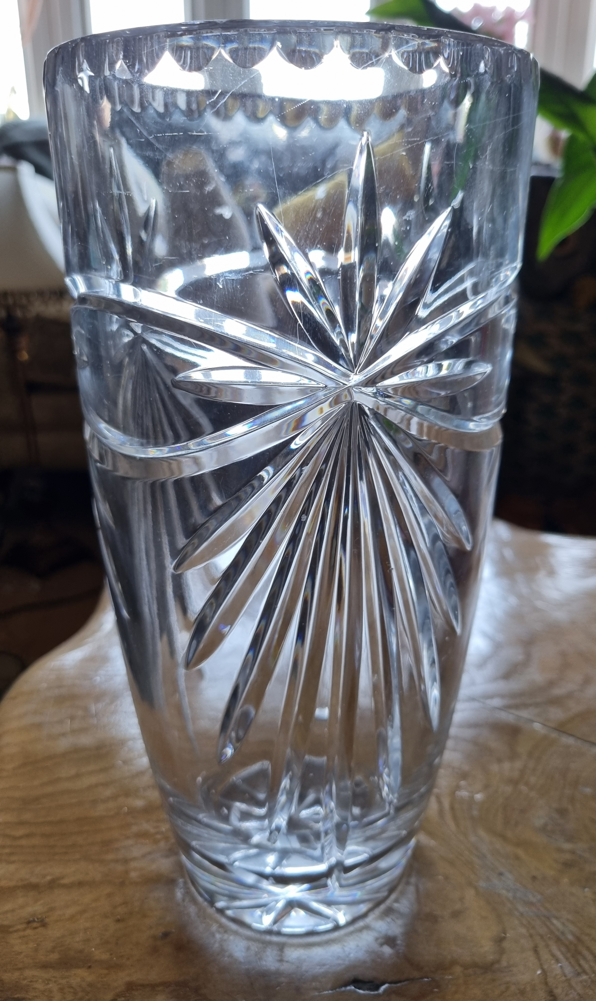 Crystal vase