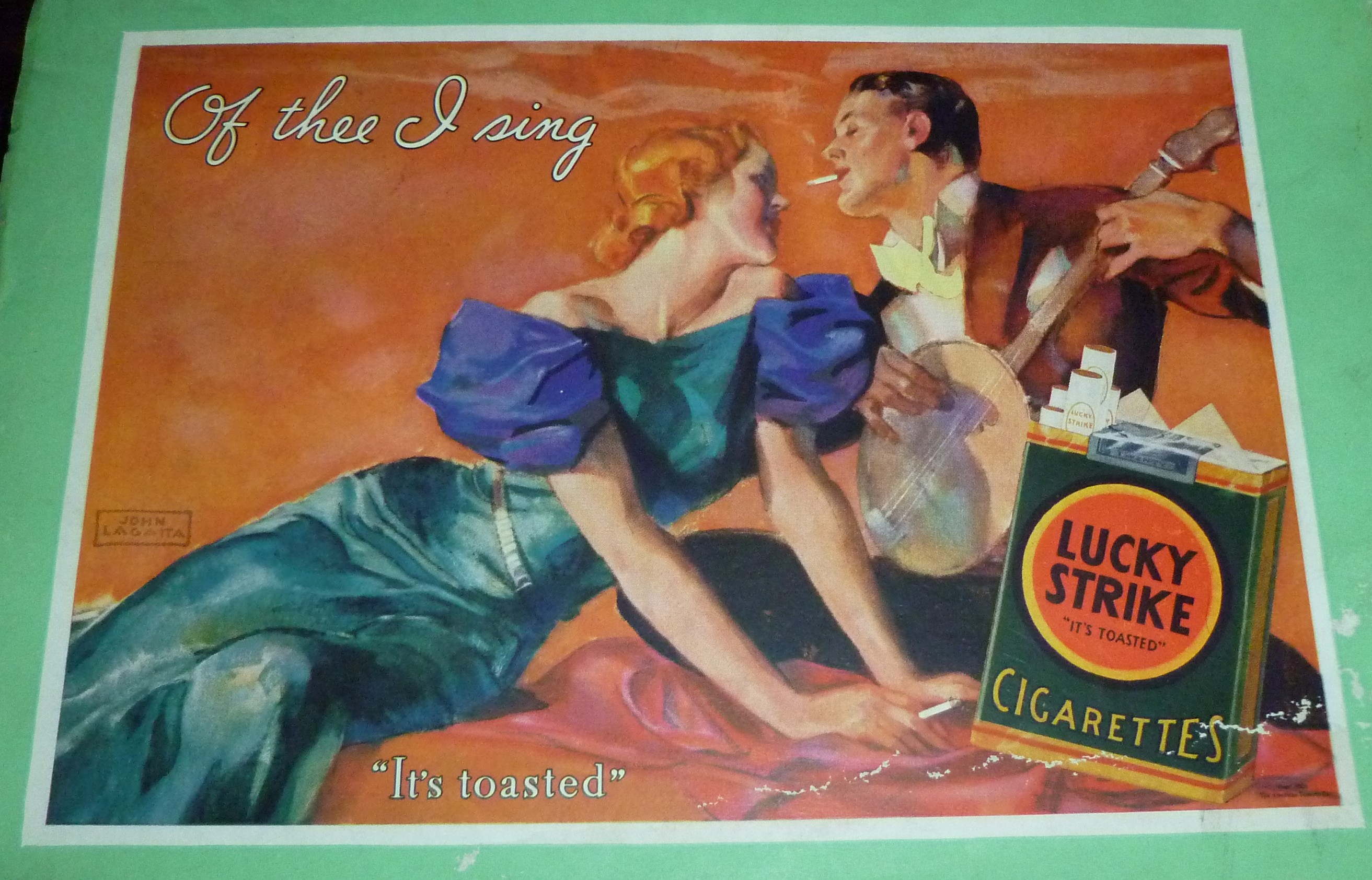 Depression era ads