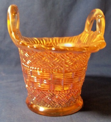 Diamond Beaded gllass basket