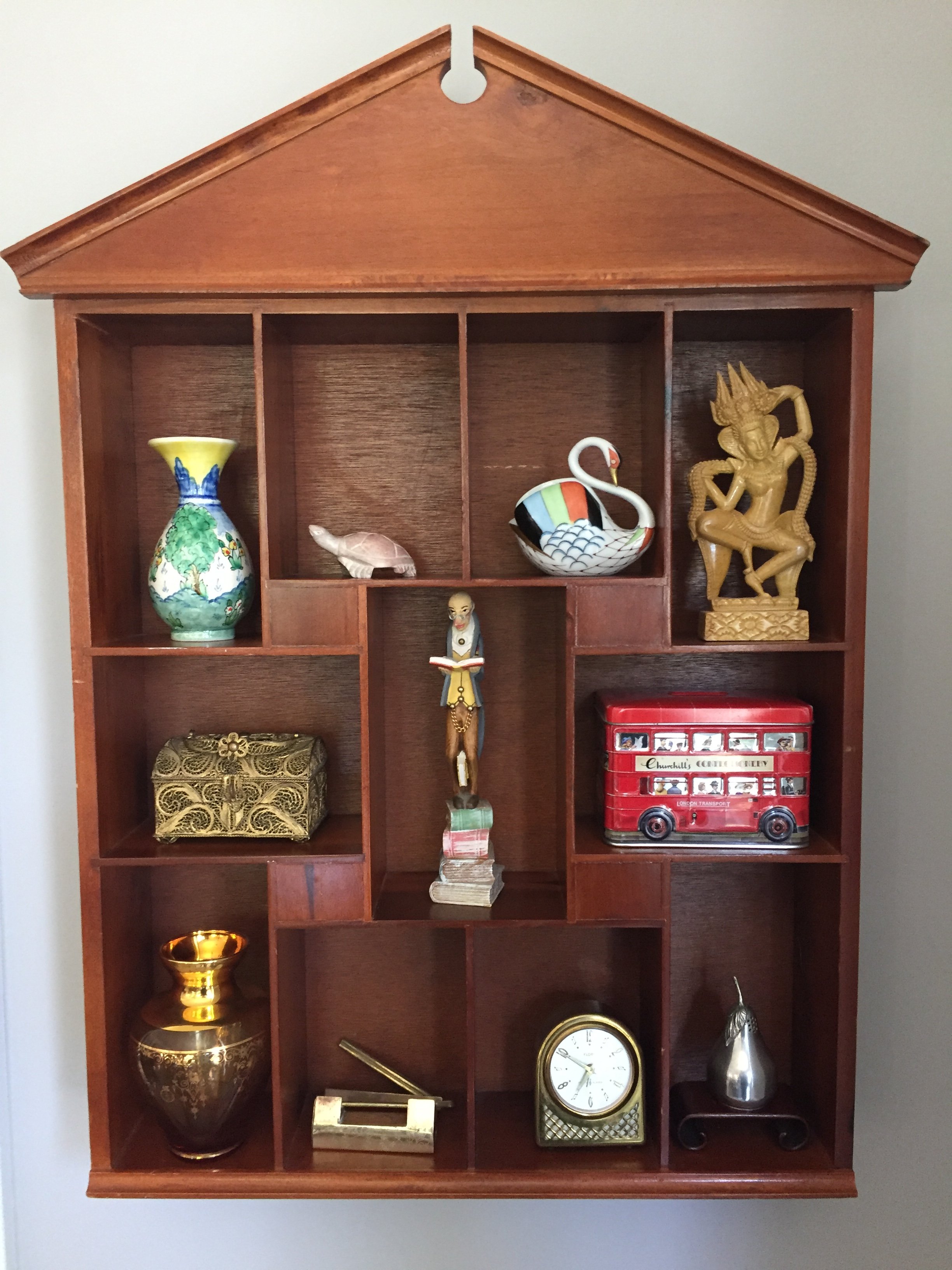 Display case for miniatures Antiques Board