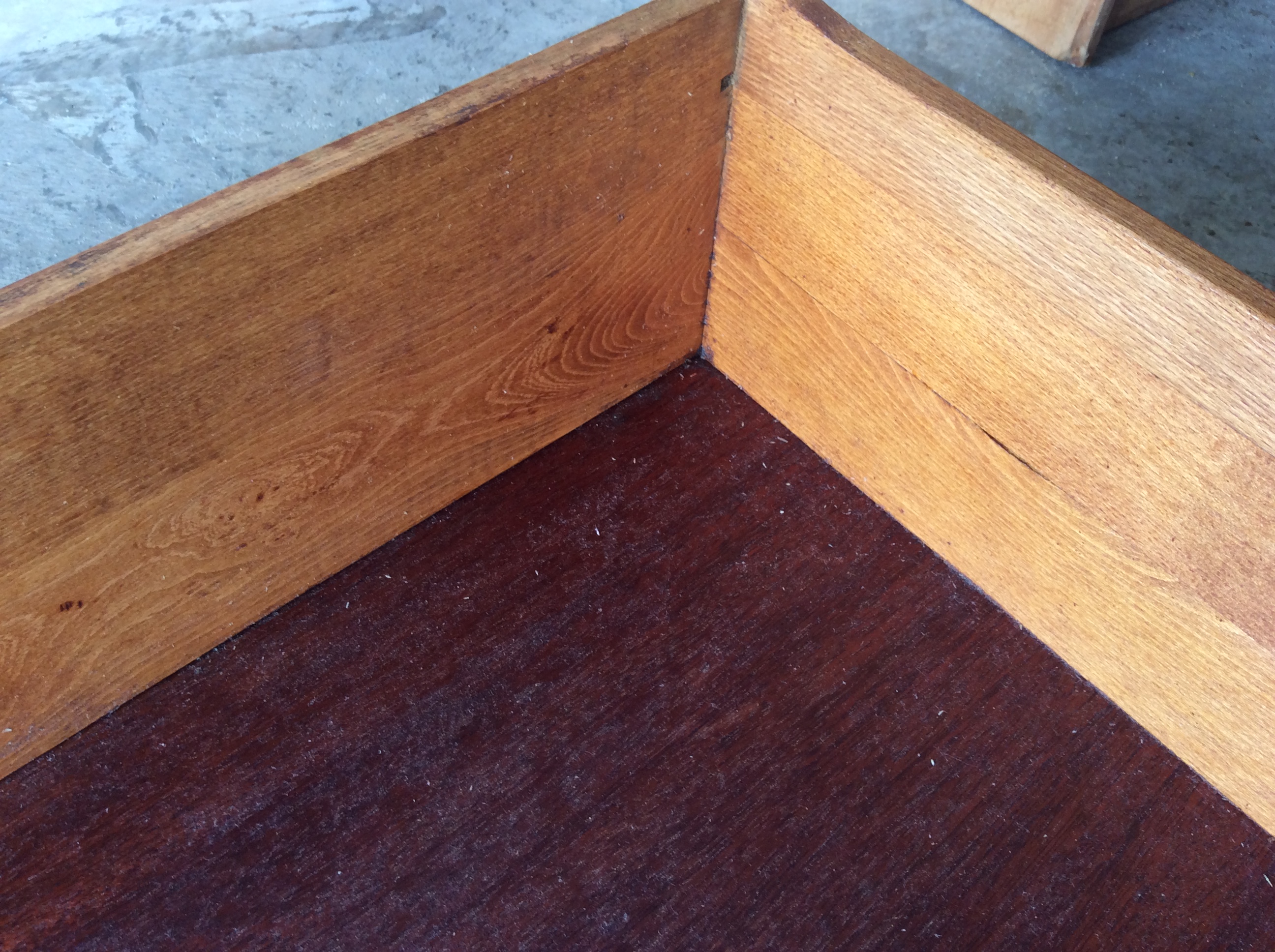 Dresser top drawer