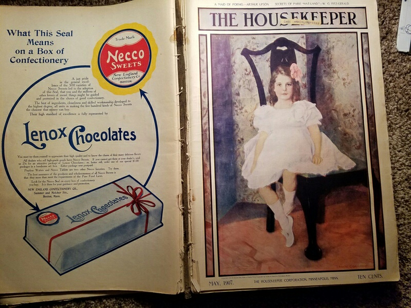 Early 1900's The Housekeeper magazines