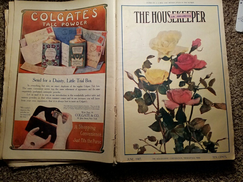Early 1900's The Housekeeper magazines