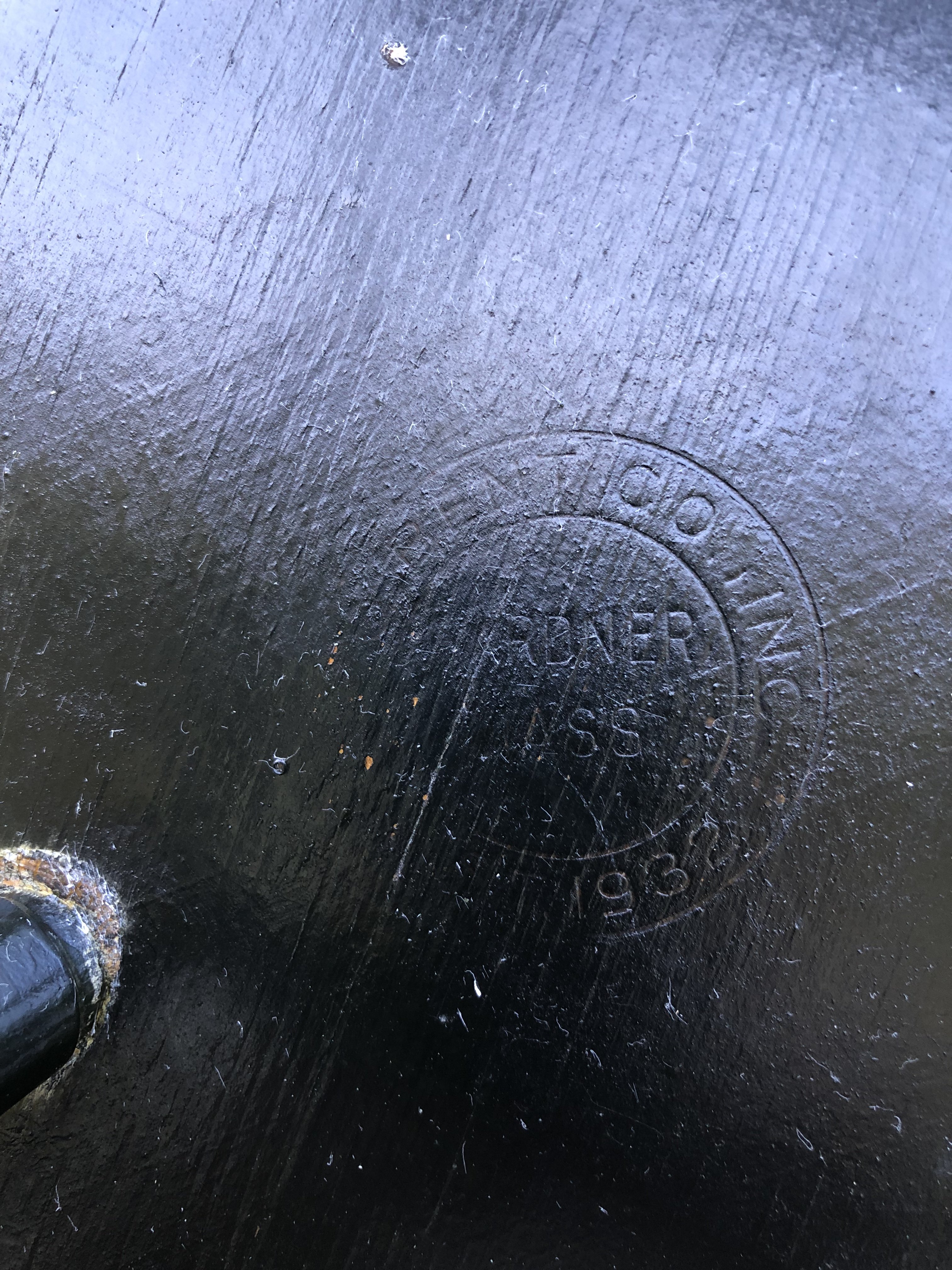 Embossed stamp for child rocker