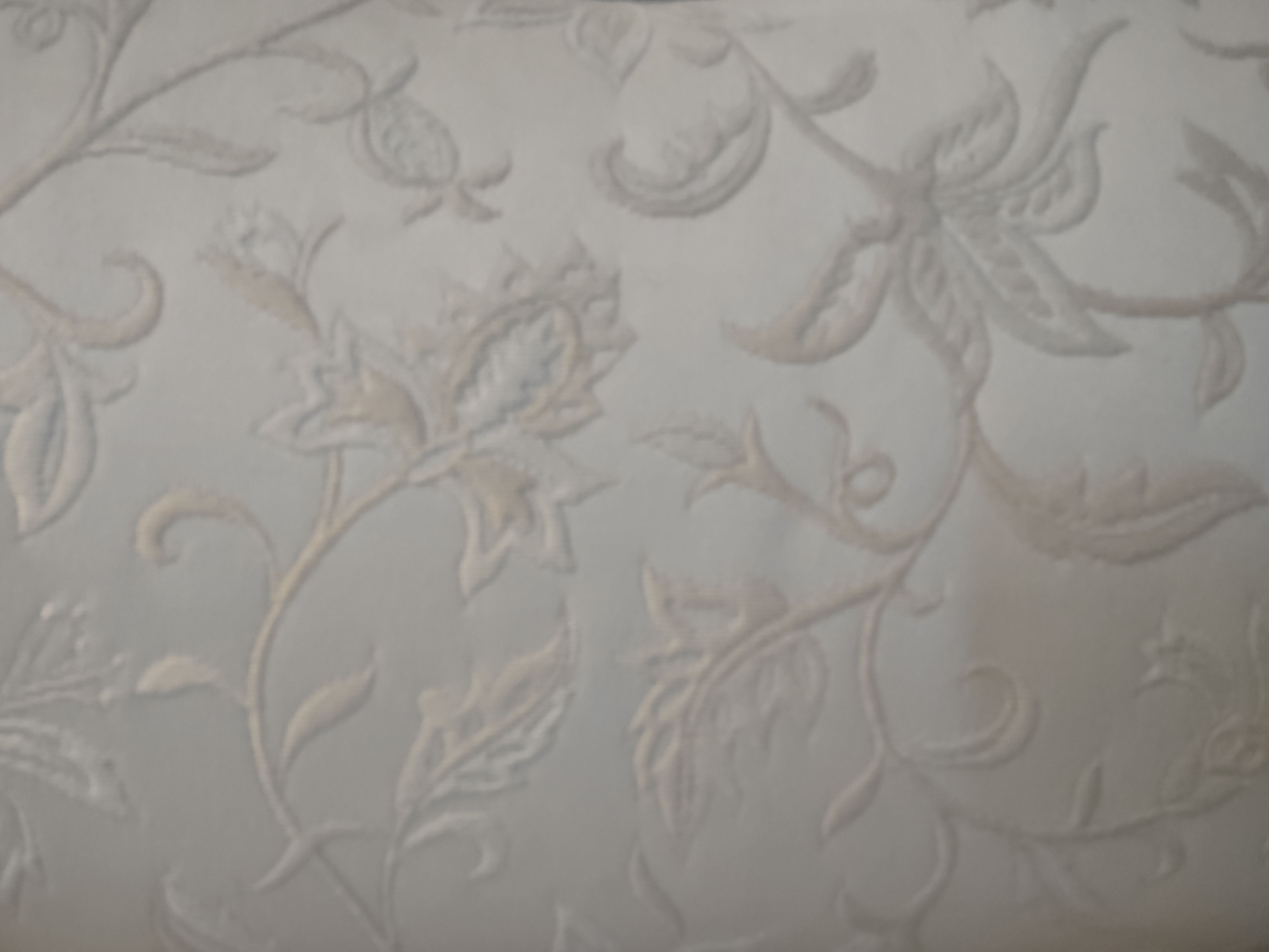 Fabric of Victorian loveseat