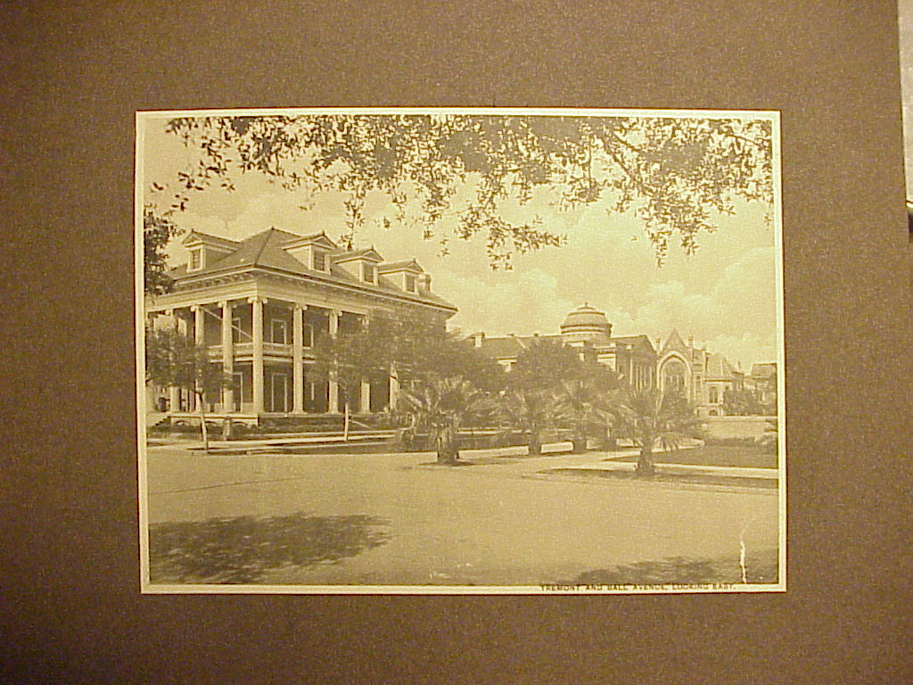 FH Galveston Tremont and Ball Ave looking east