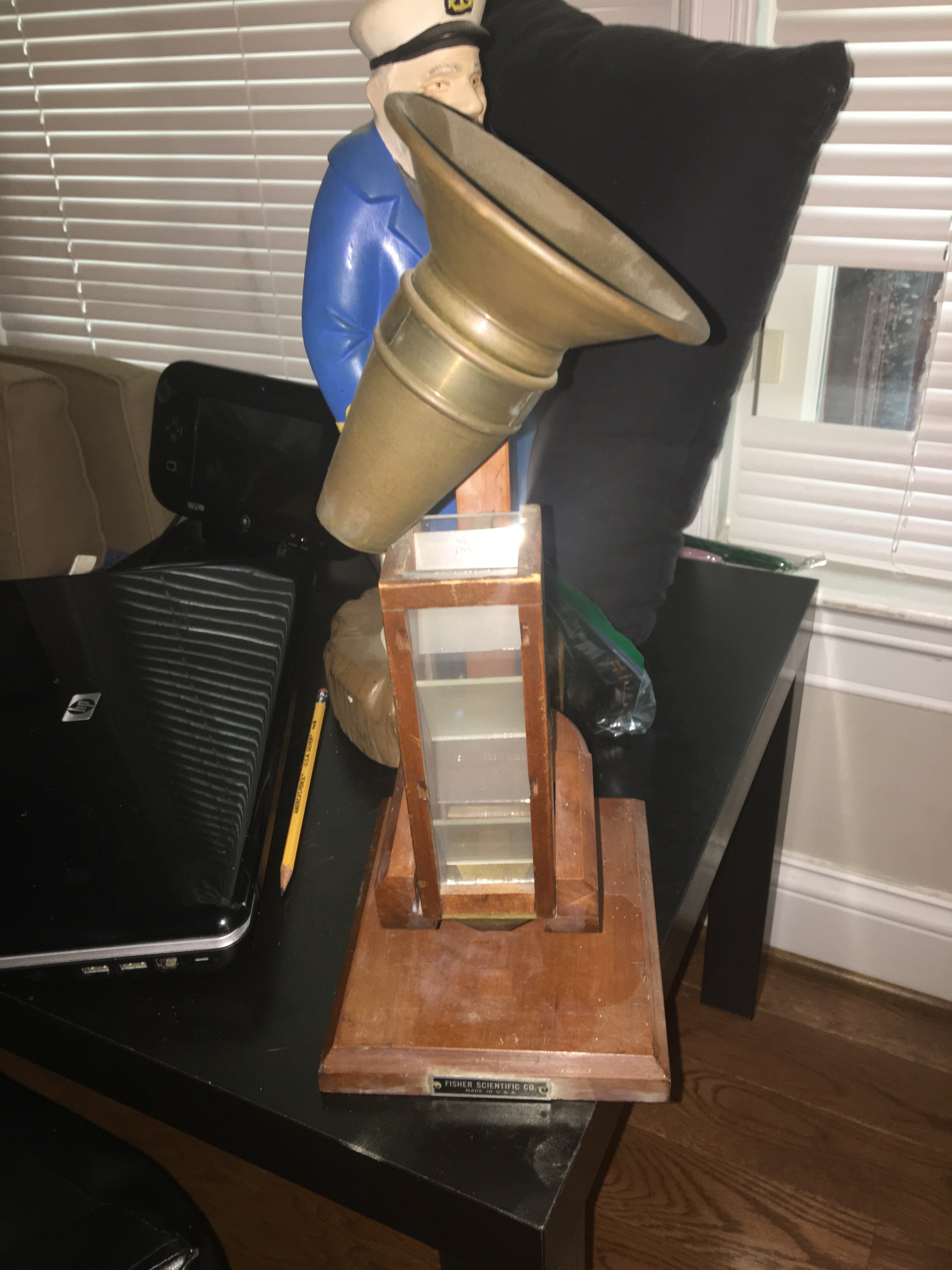 Fisher Scientific Co. Antiques Board