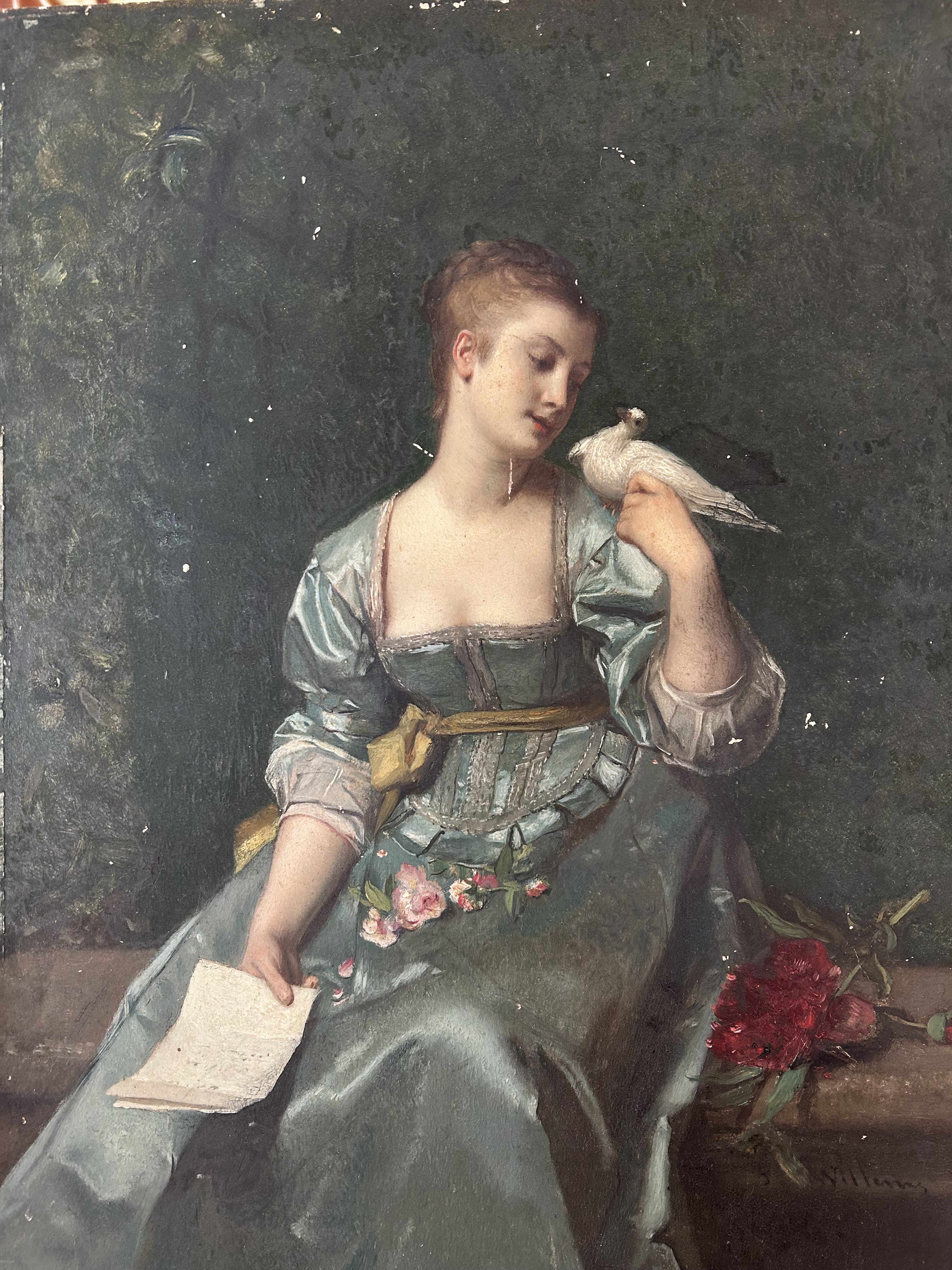 Florent Willems Painting