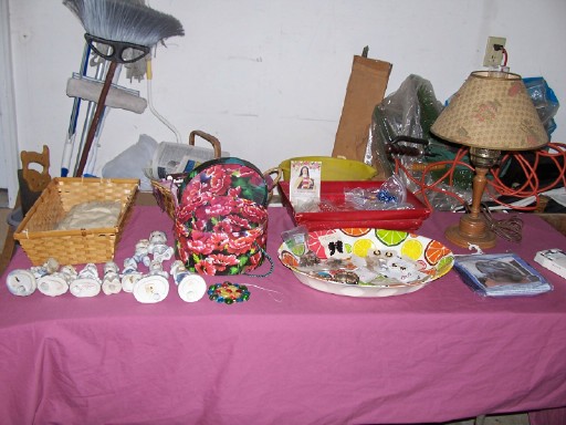 garage sale