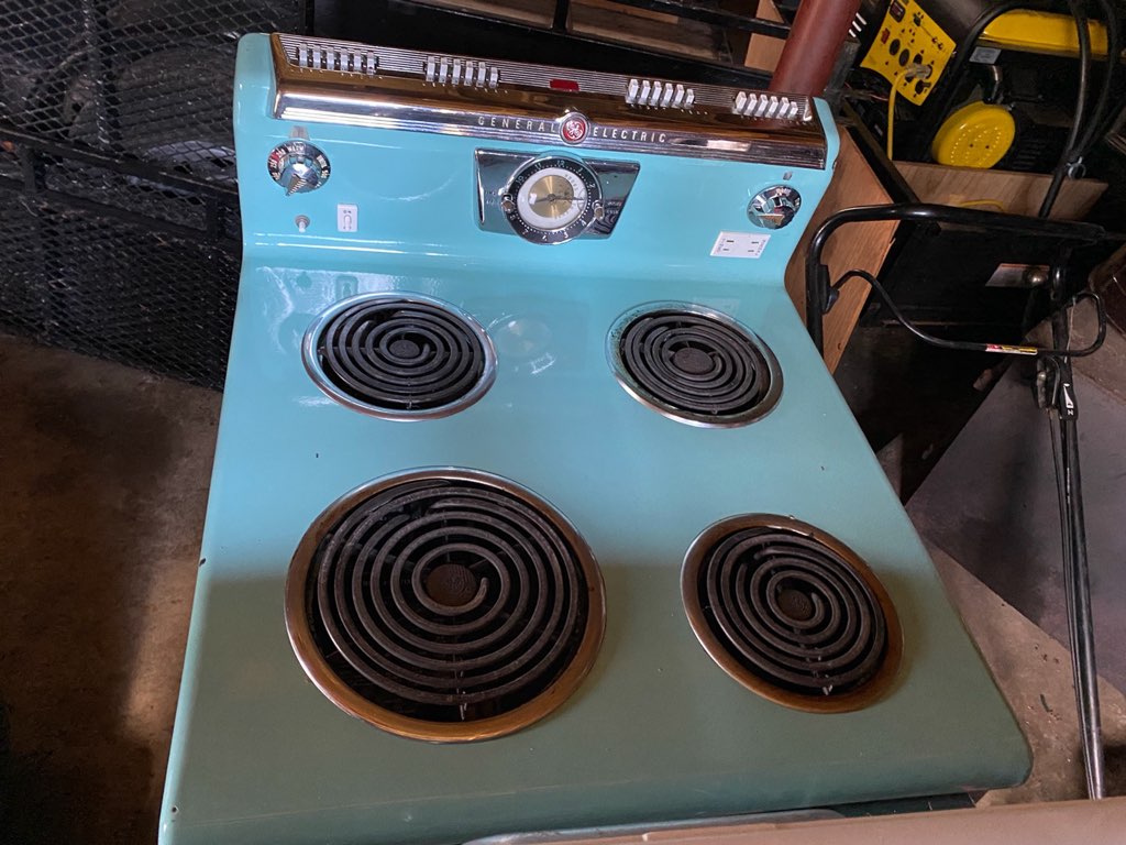 general electric Stove Antiques Board
