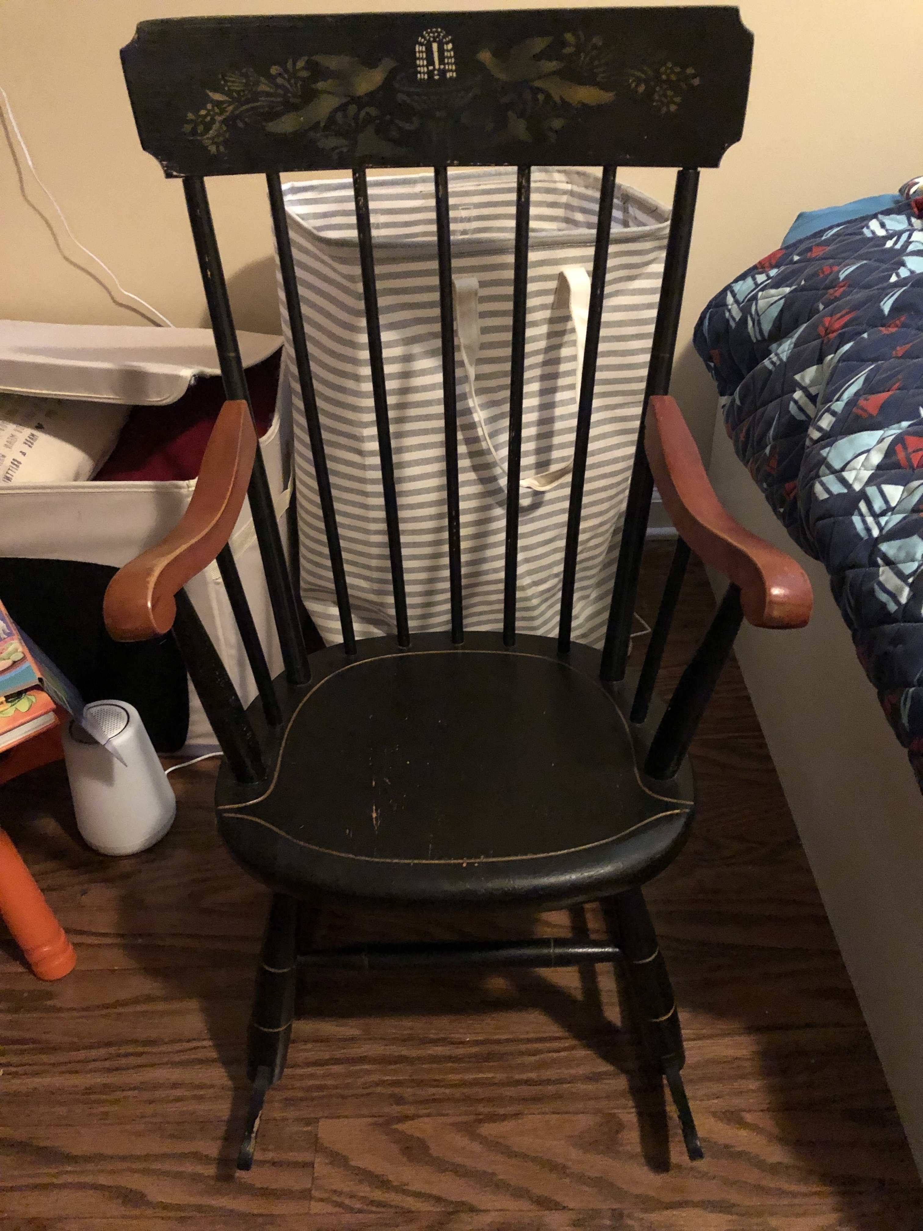 George Bent Gardner Mass colonial child rocker