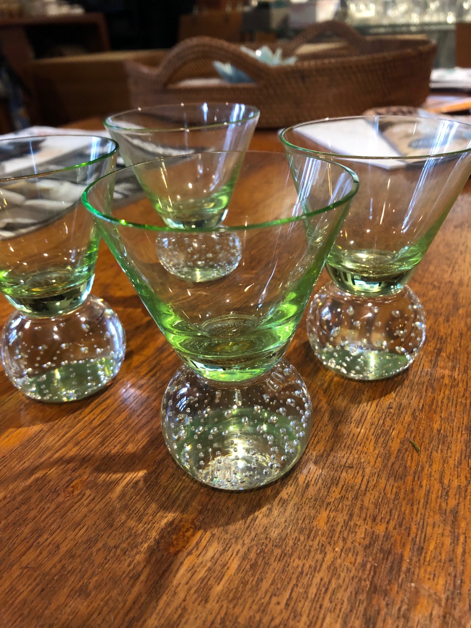 green glass