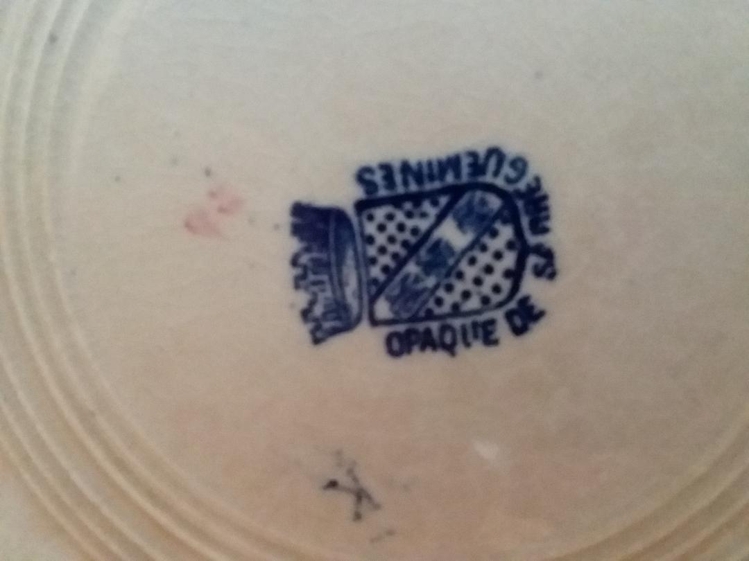 Hallmark on teapot