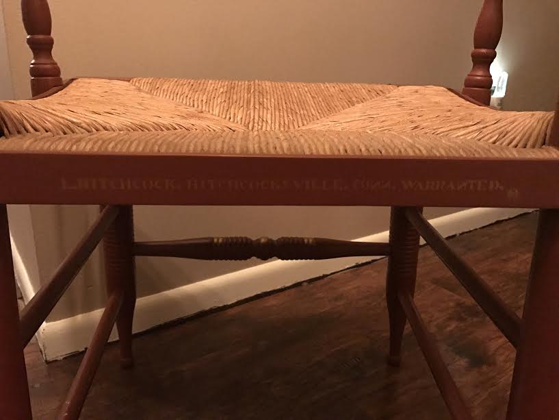 Hitchcock Chair Stamp
