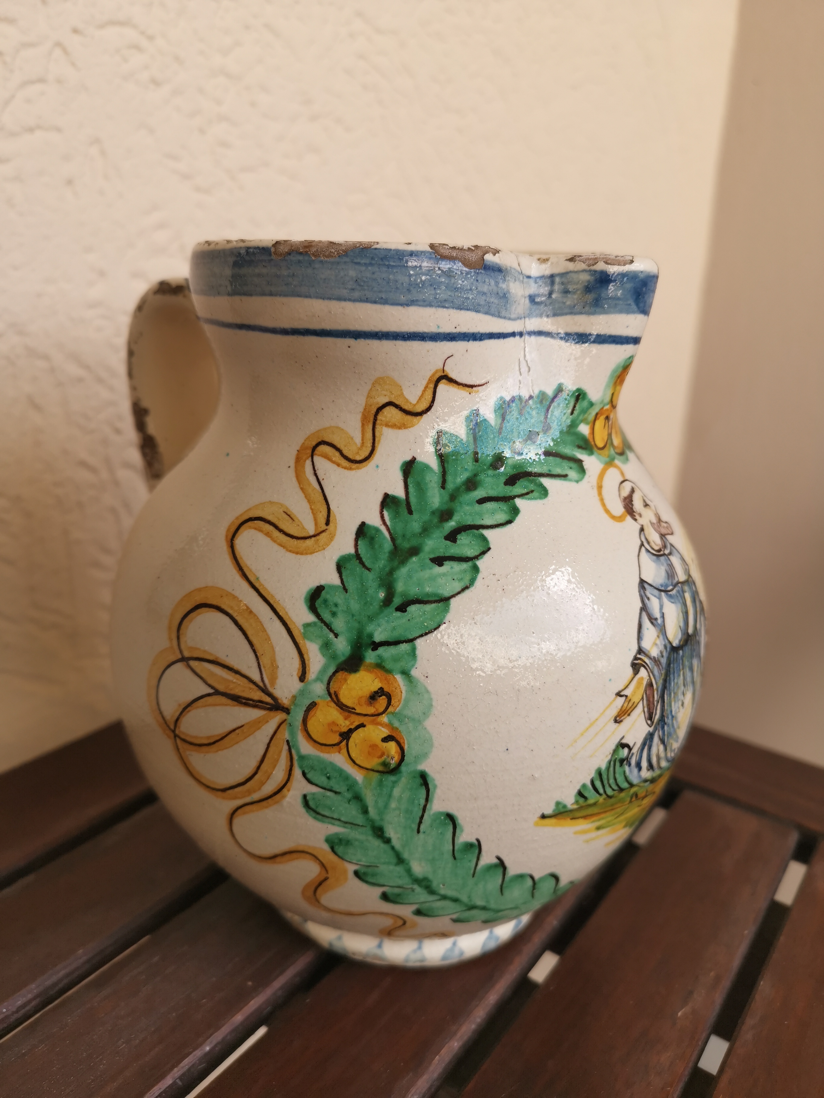 Italian wine pitcher