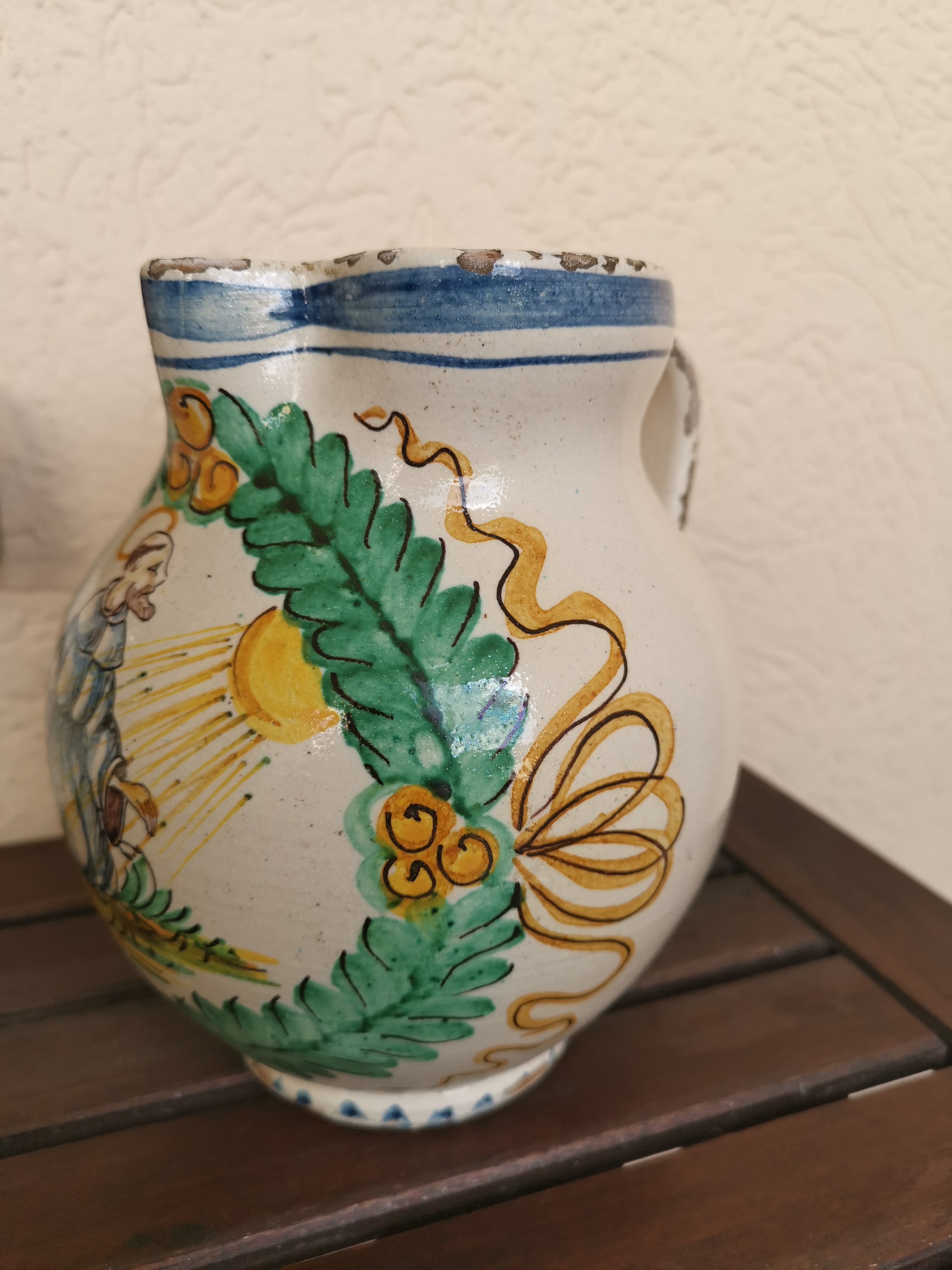 Italian wine pitcher