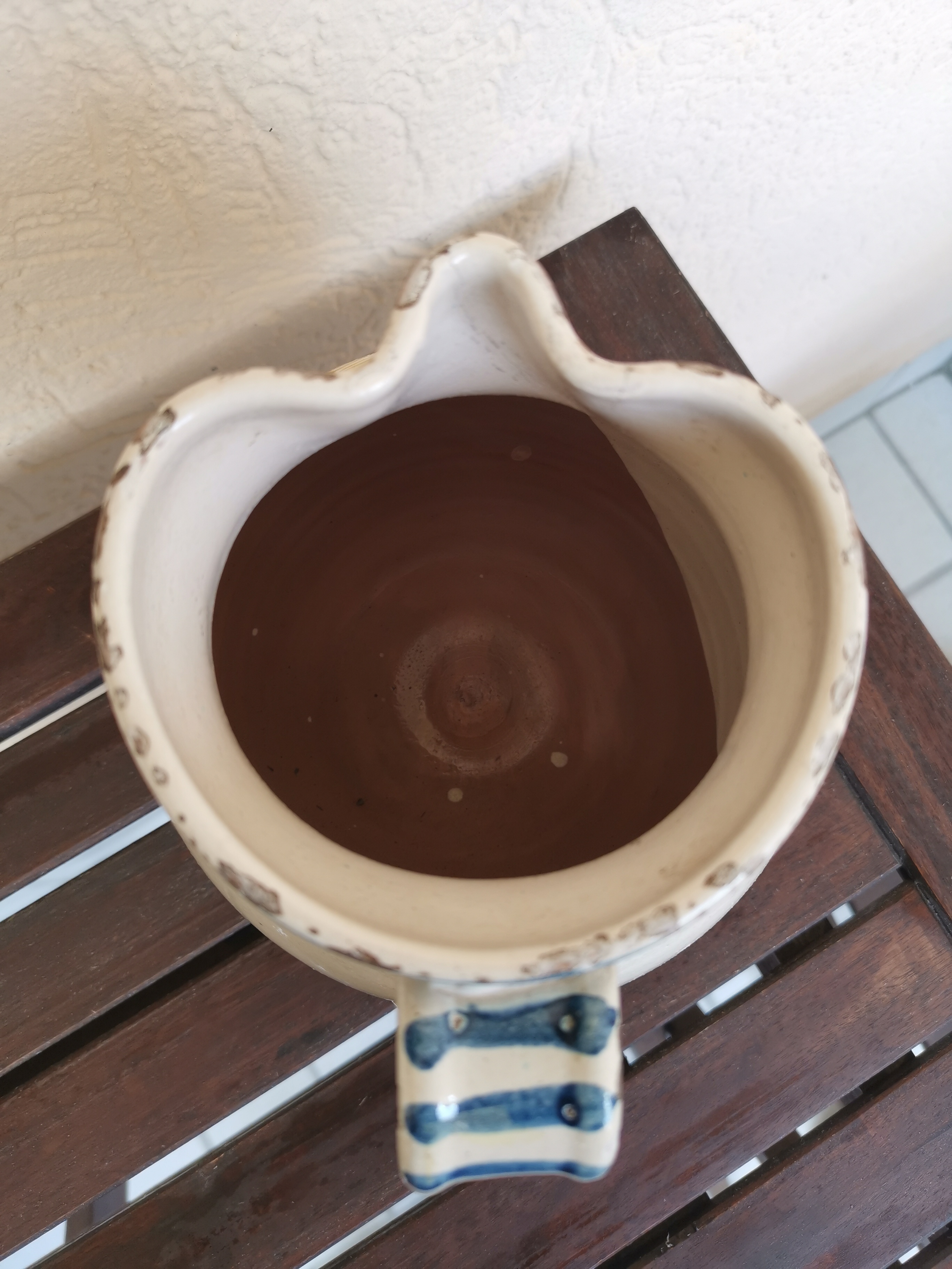 Italian wine pitcher