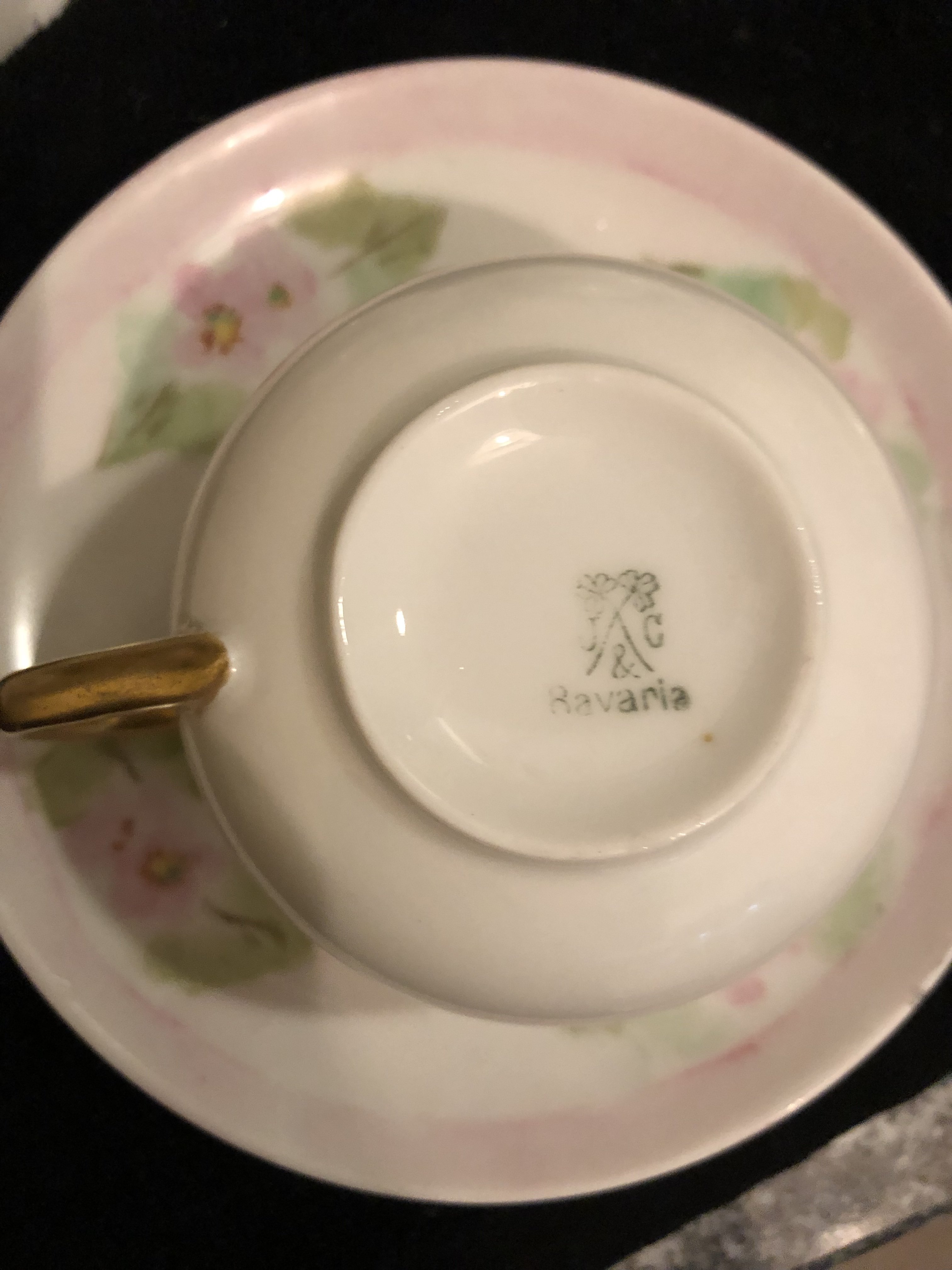 J&C Bavaria cup stamp