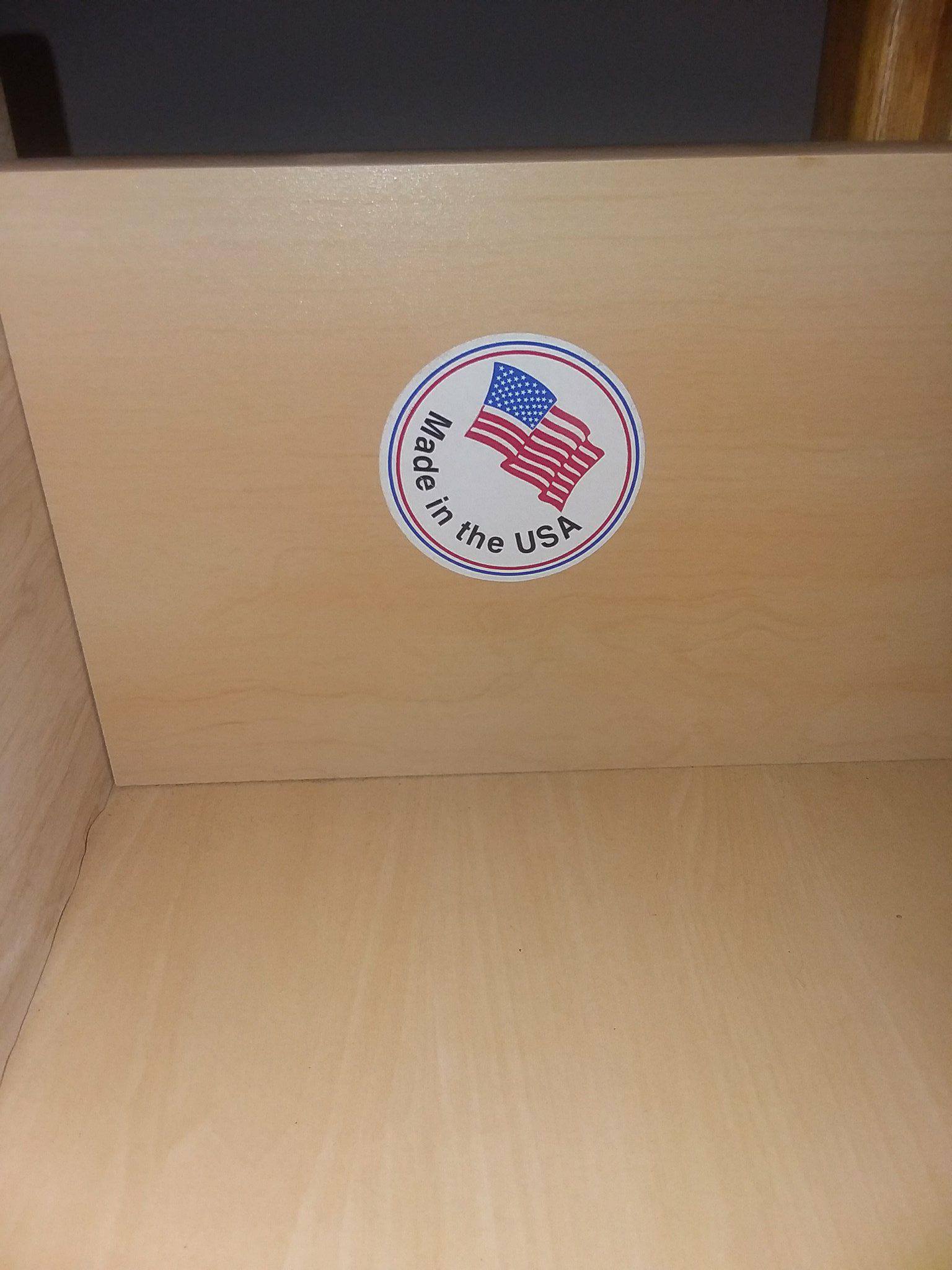 label on possible antique dresser?