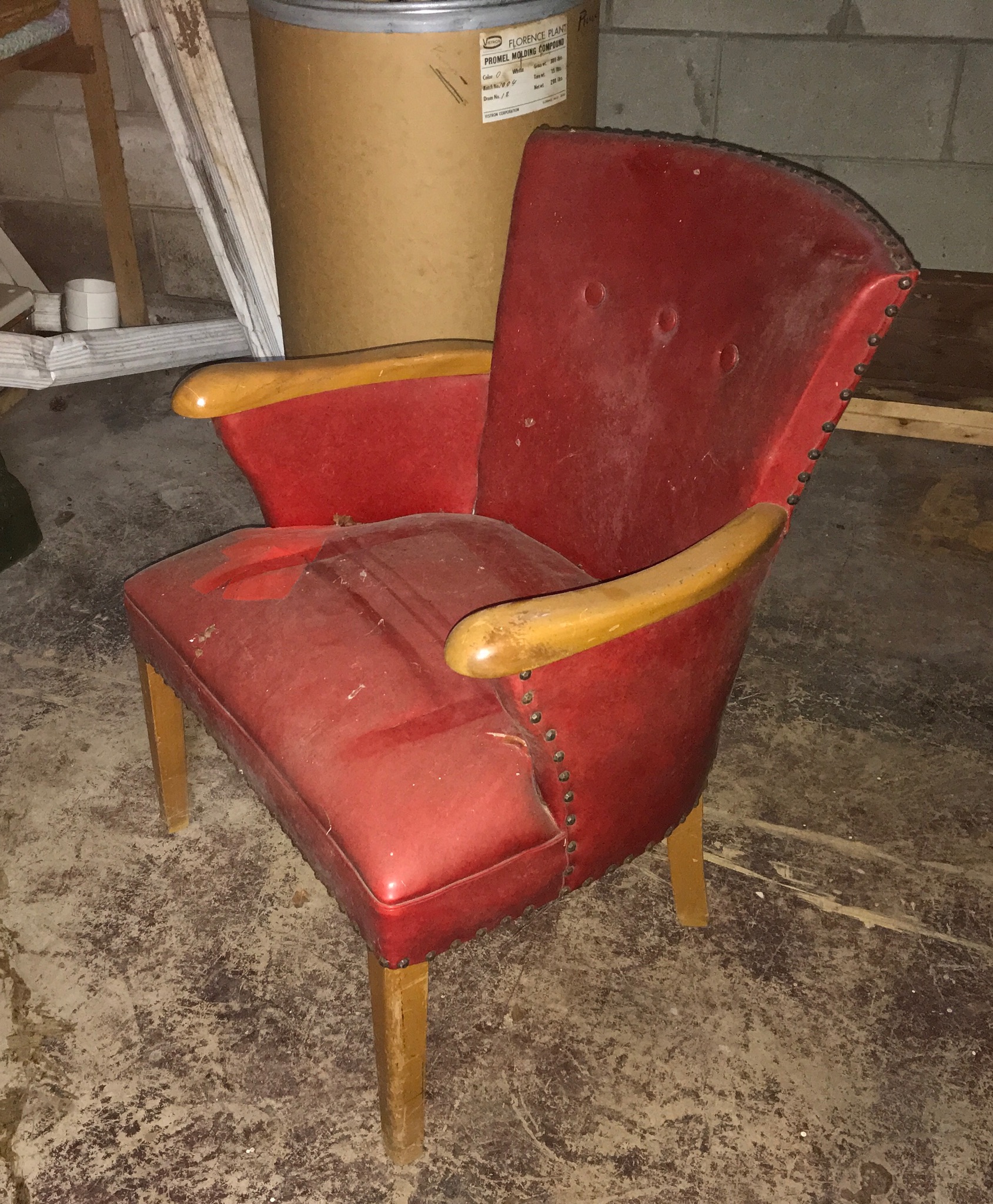 Leather chair
