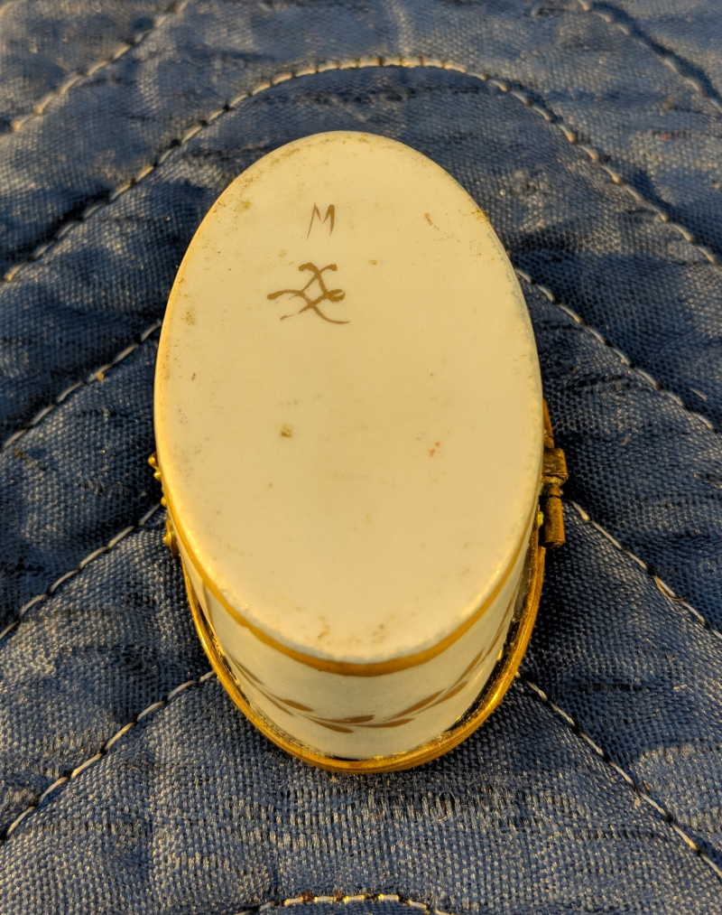 Limoges Pill Box Bottom