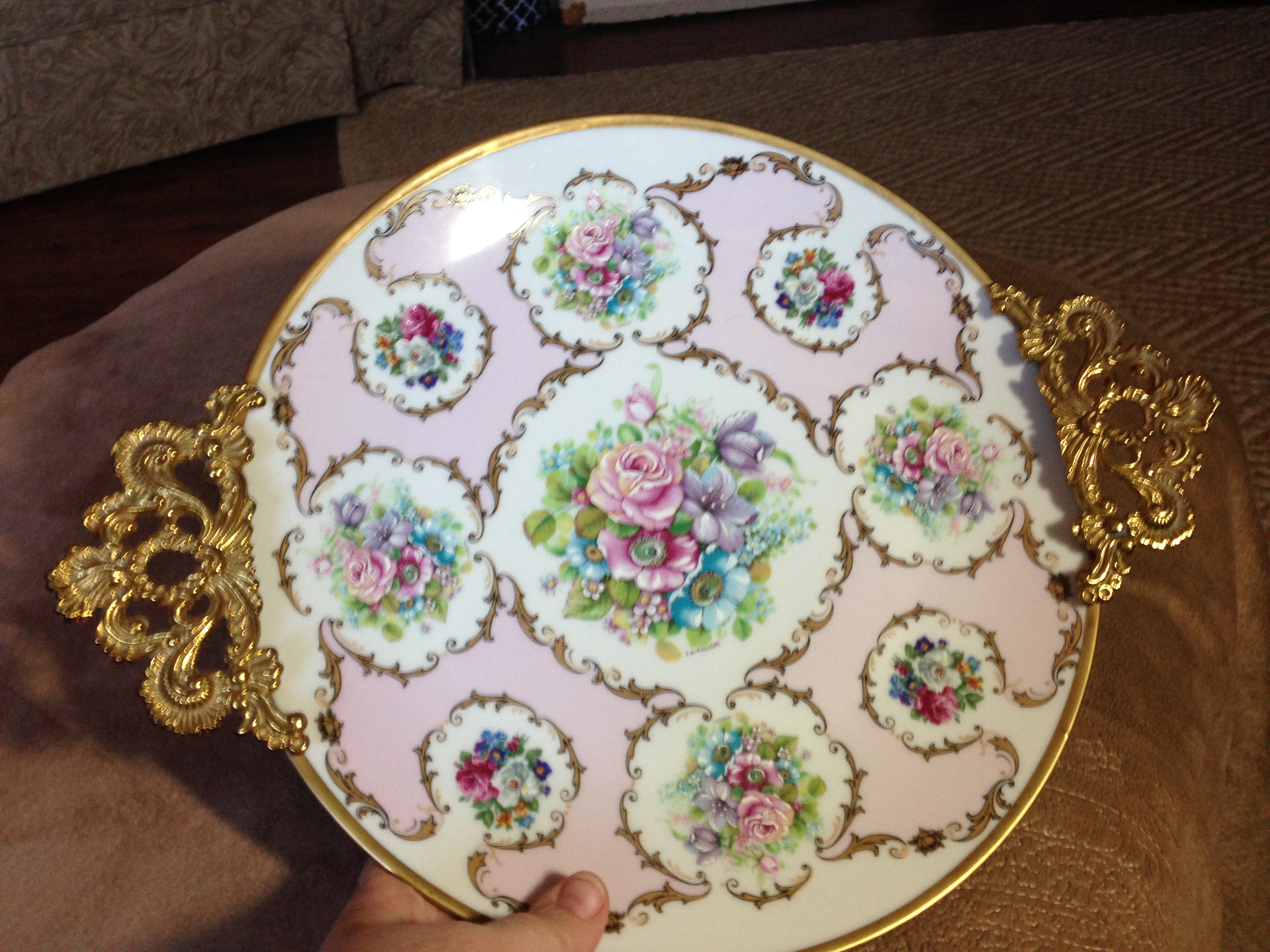 Limoges platter