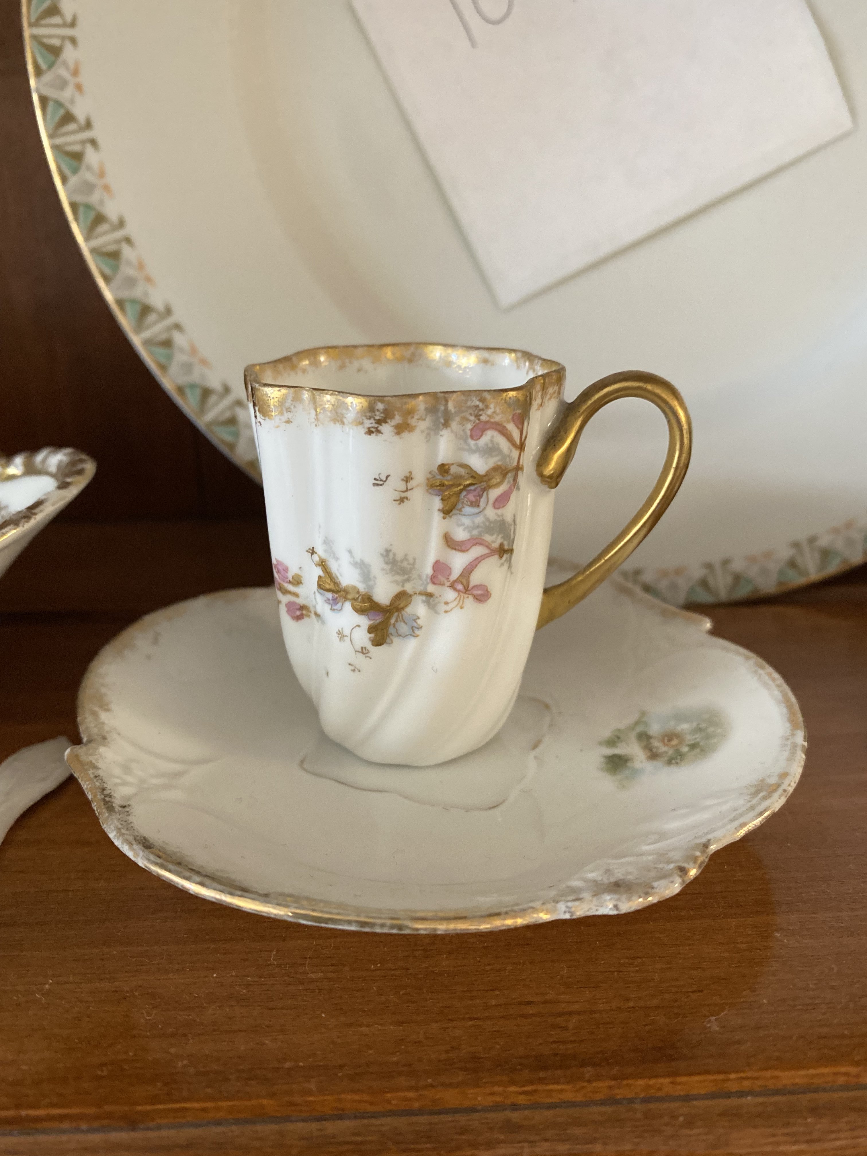 Limoges porcelain tea cup