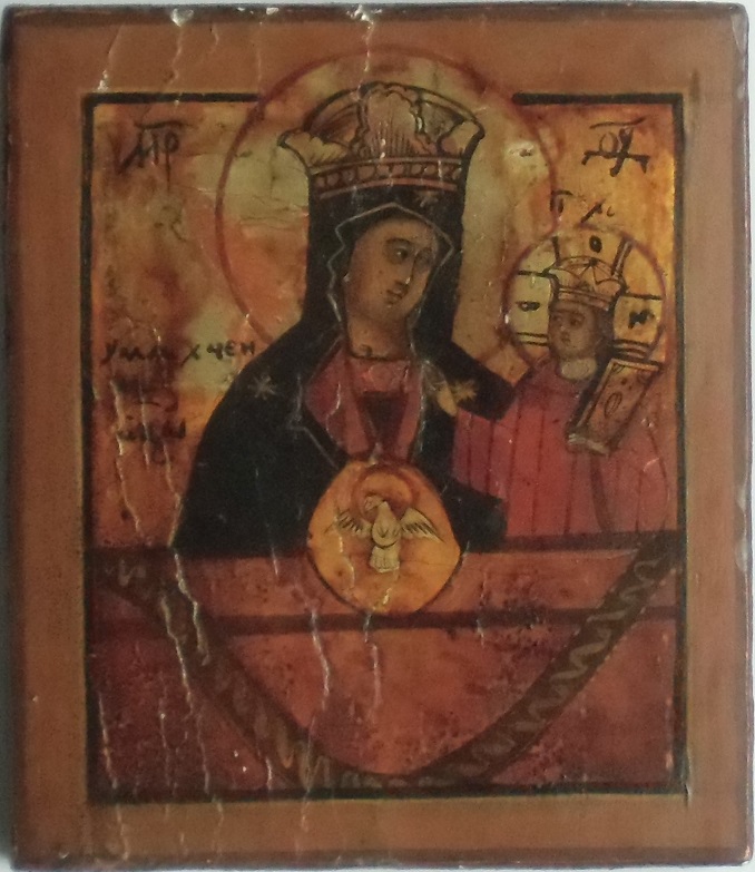 Madonna and the Holy Spirit with Child