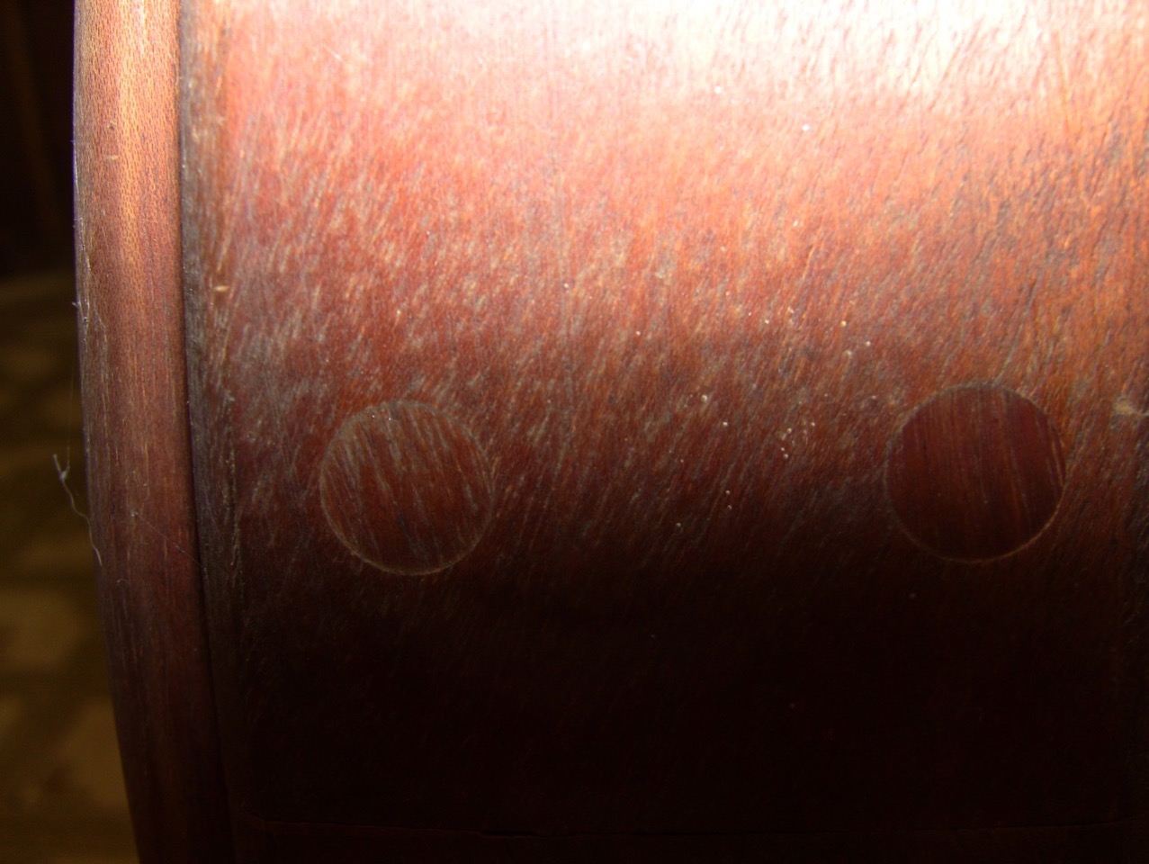 Mahogany Ship's Wheel
