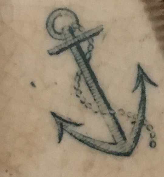 Marking anchor platter