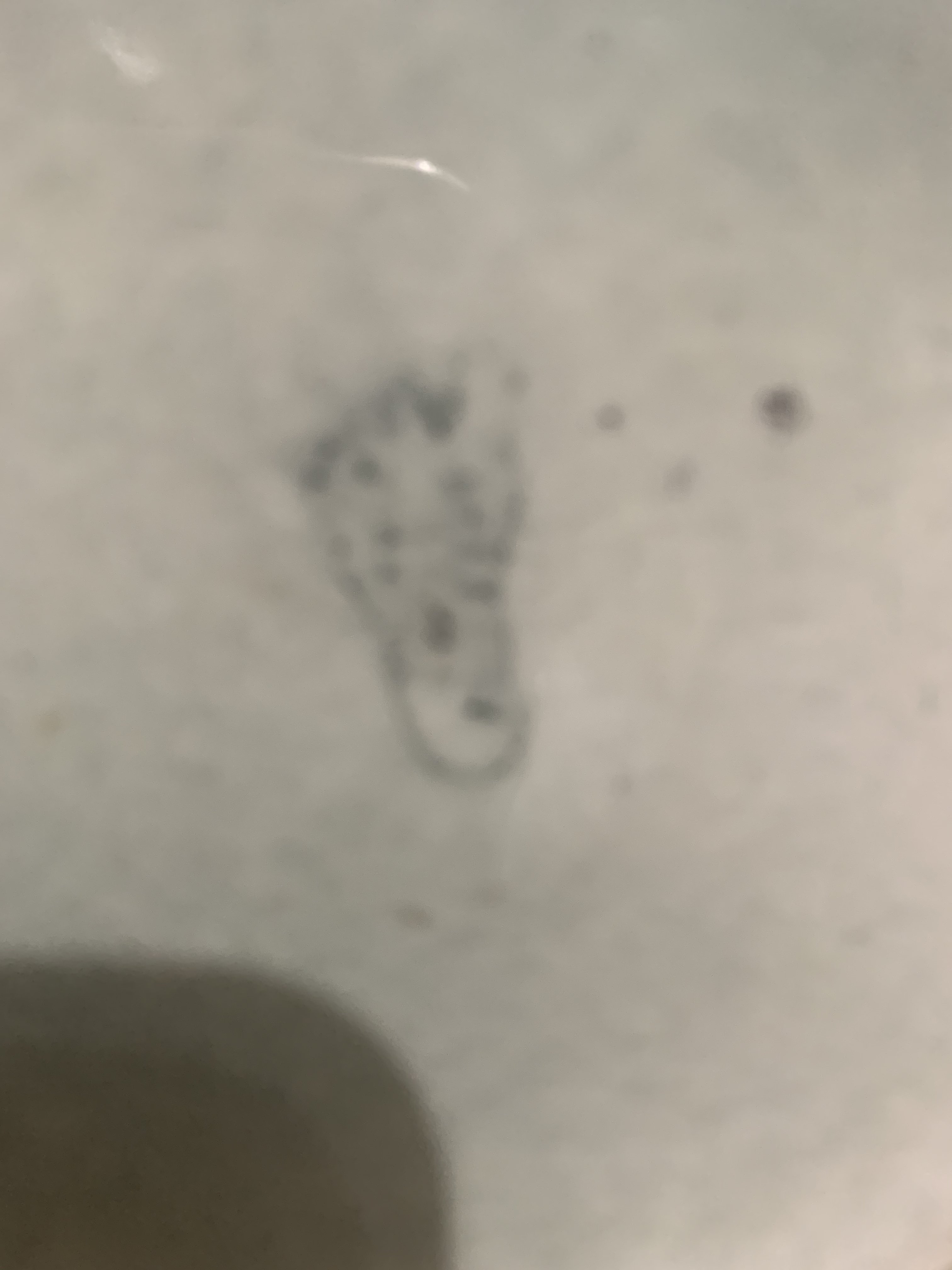 Marking on pottery