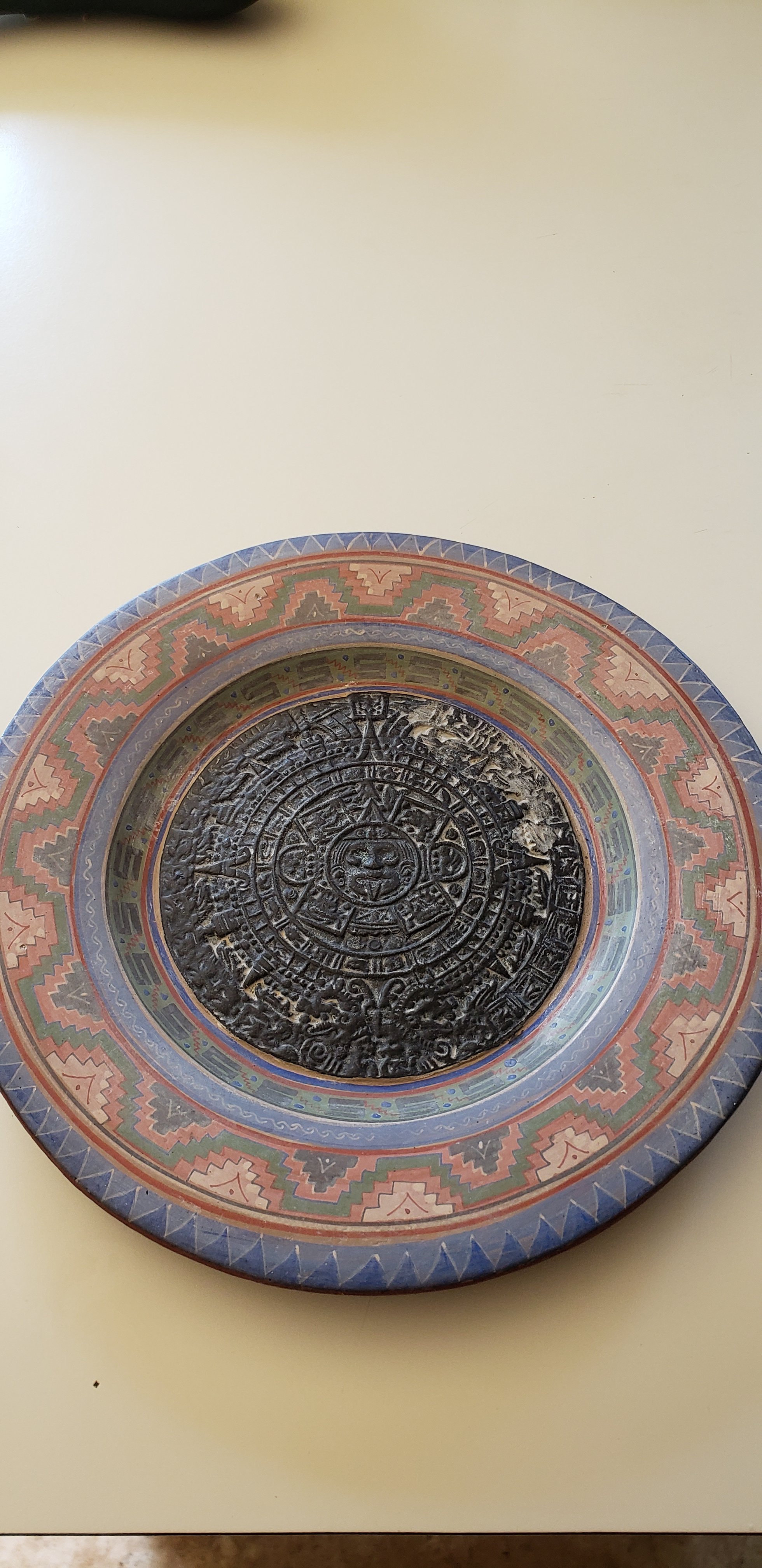 mexican plate Antiques Board