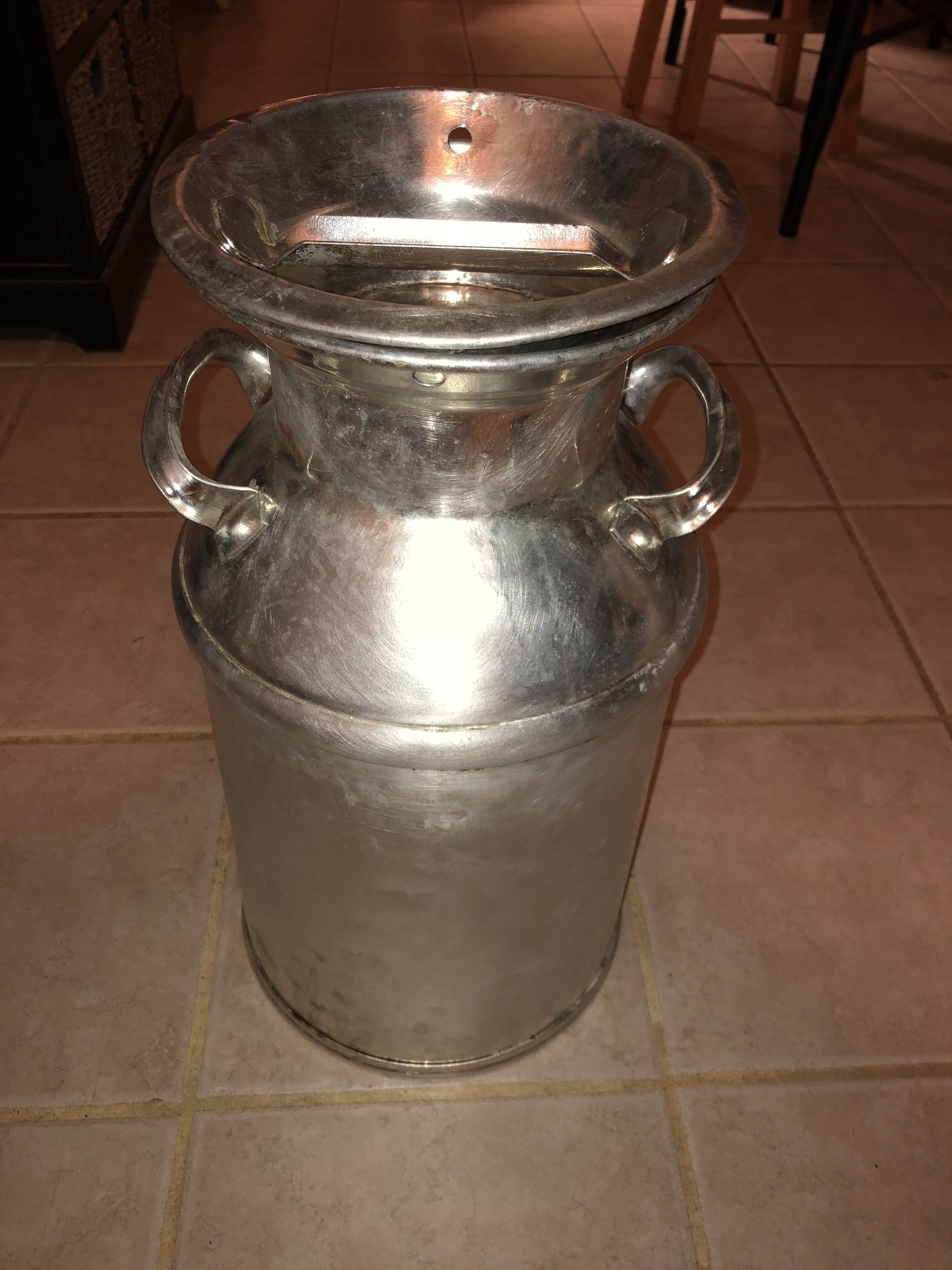 Milk can