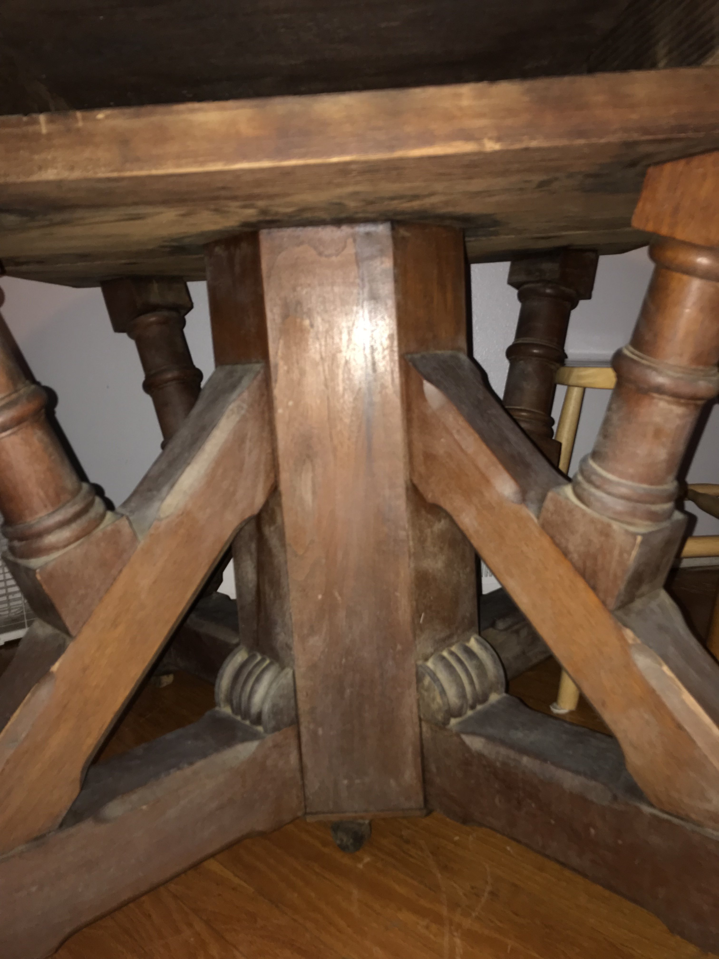 More images of antique table