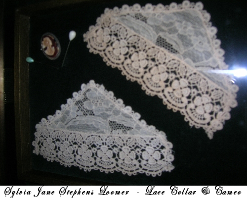 My great grandmother's lace collar and cameo