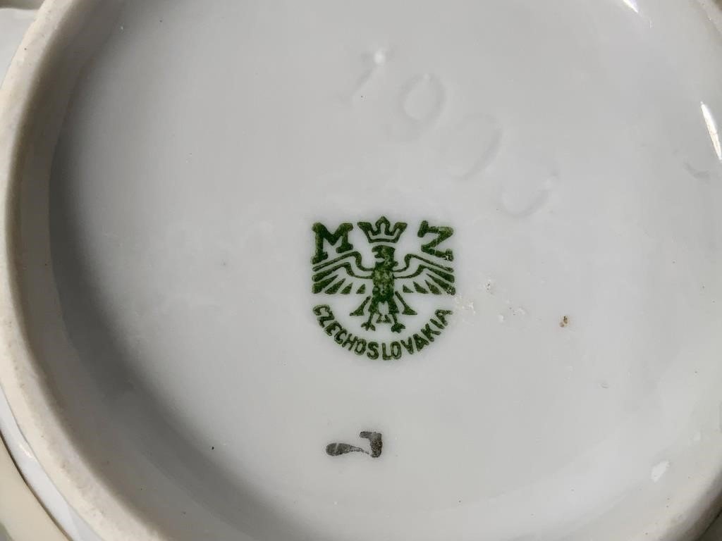 Czechoslovakia pottery marks