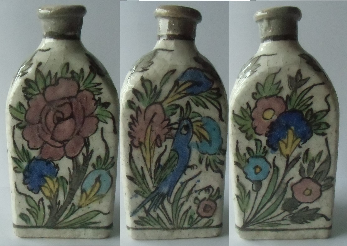 Once in Persia - Flowers and a bird