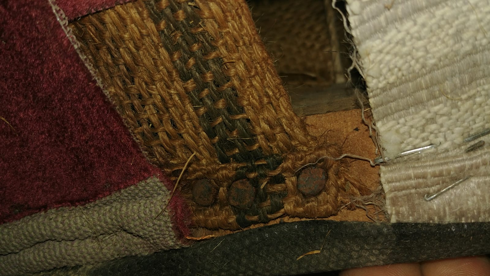 original fabric holding springs