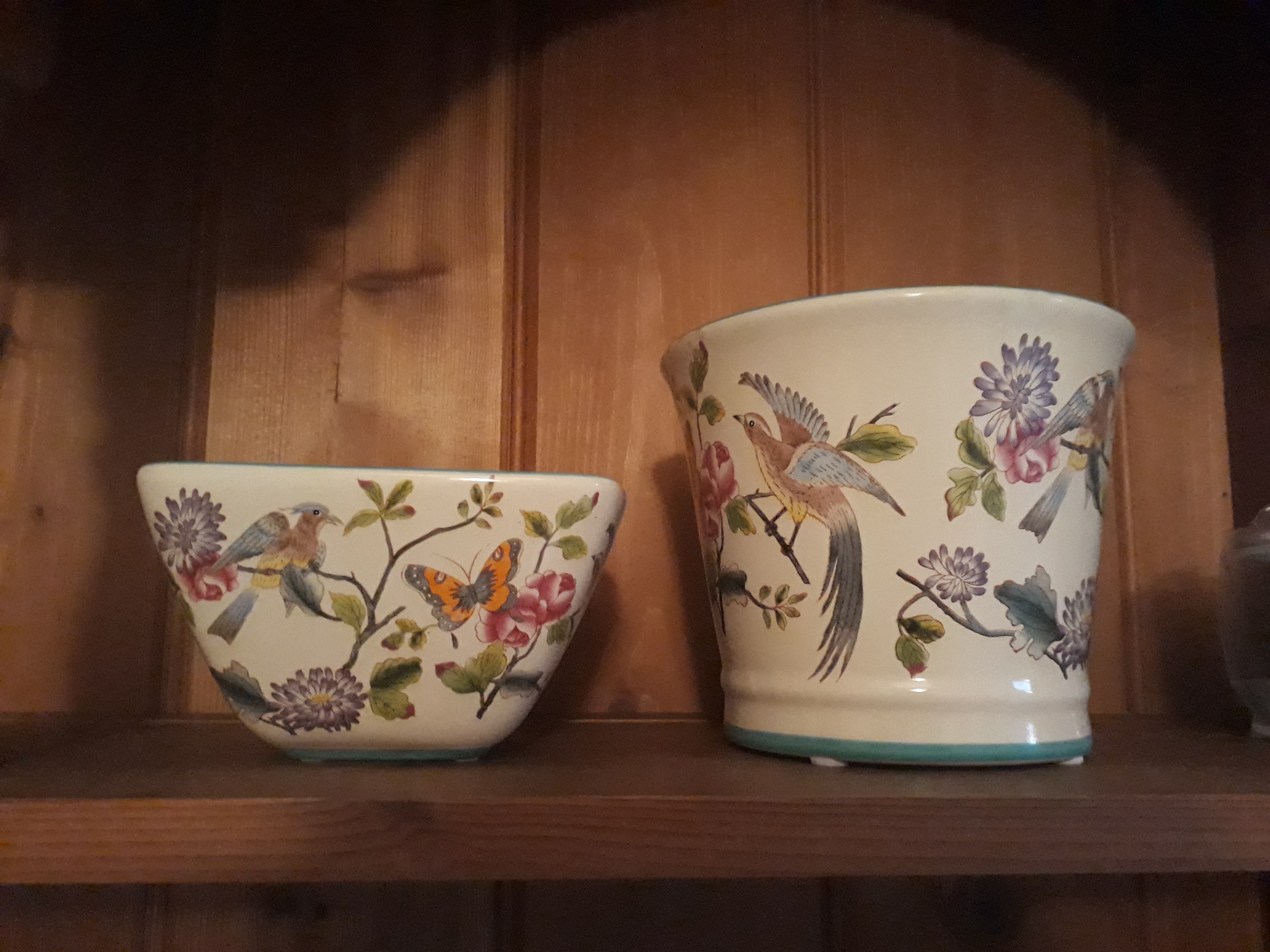Porcelain vases