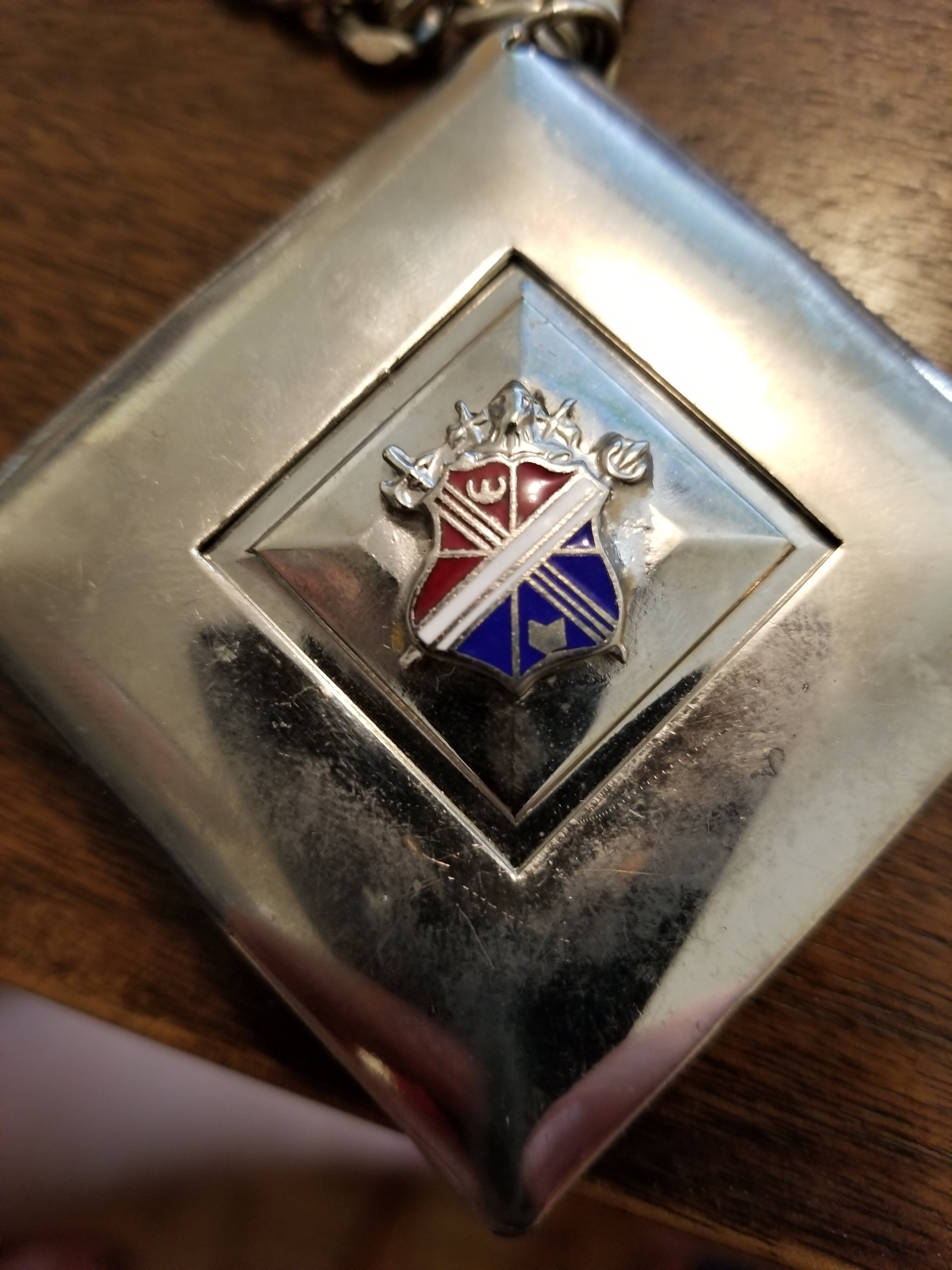 Reverse of pendant