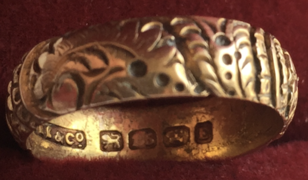 Ring Hallmarks Antiques Board
