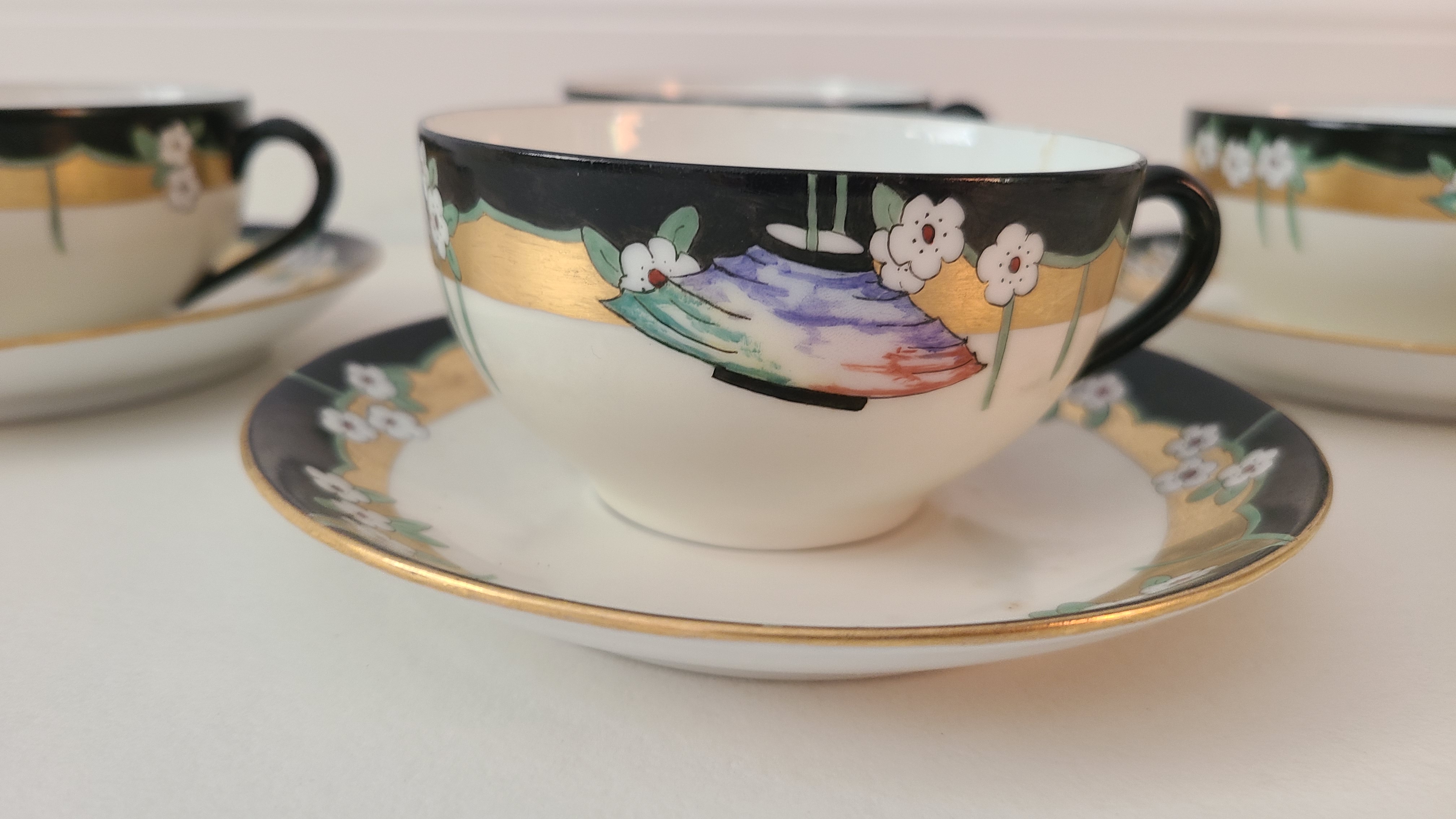 Royal Epiag 1920s tea cups