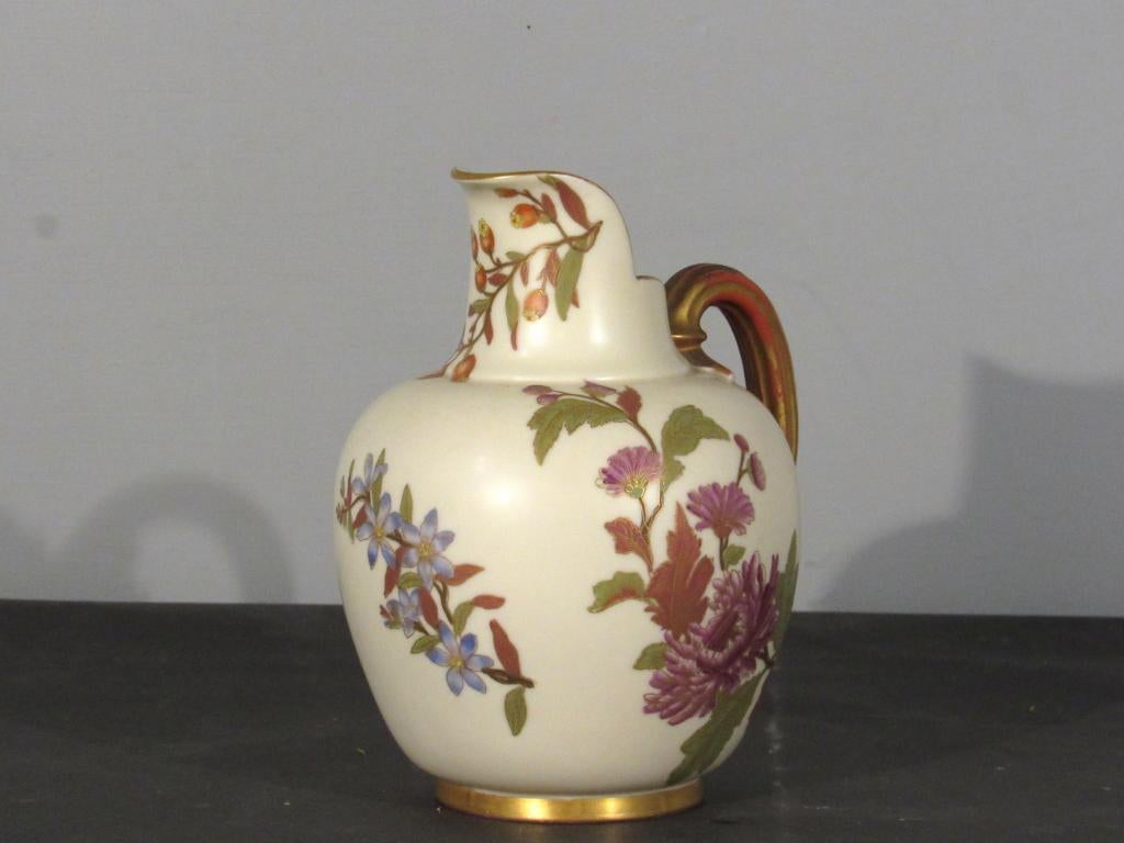 Royal Worcester Porcelain Pitcher