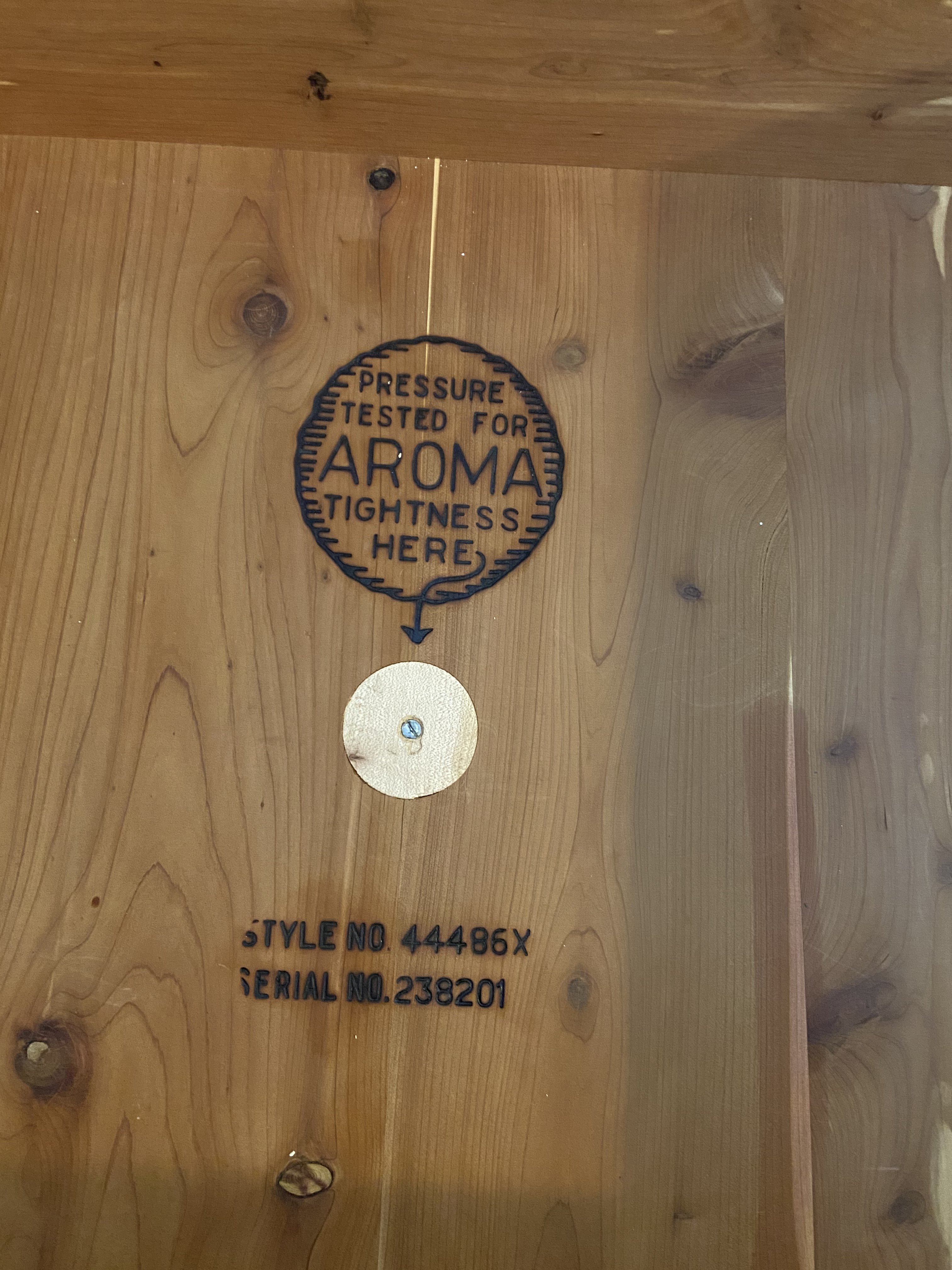 Serial Number and Style Number