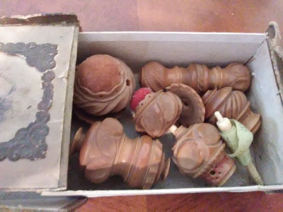 Sewing box contents