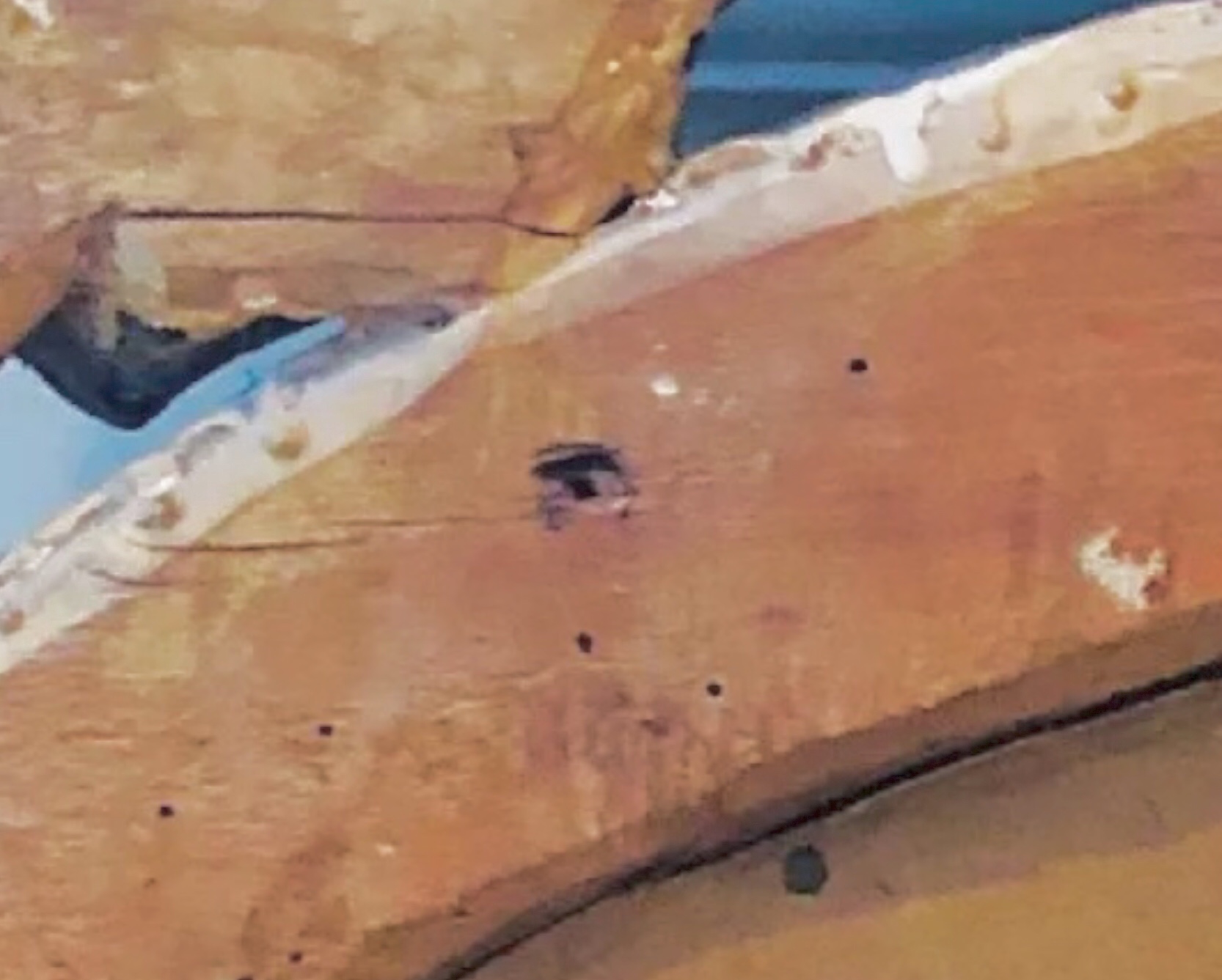 Shank hole Antiques Board