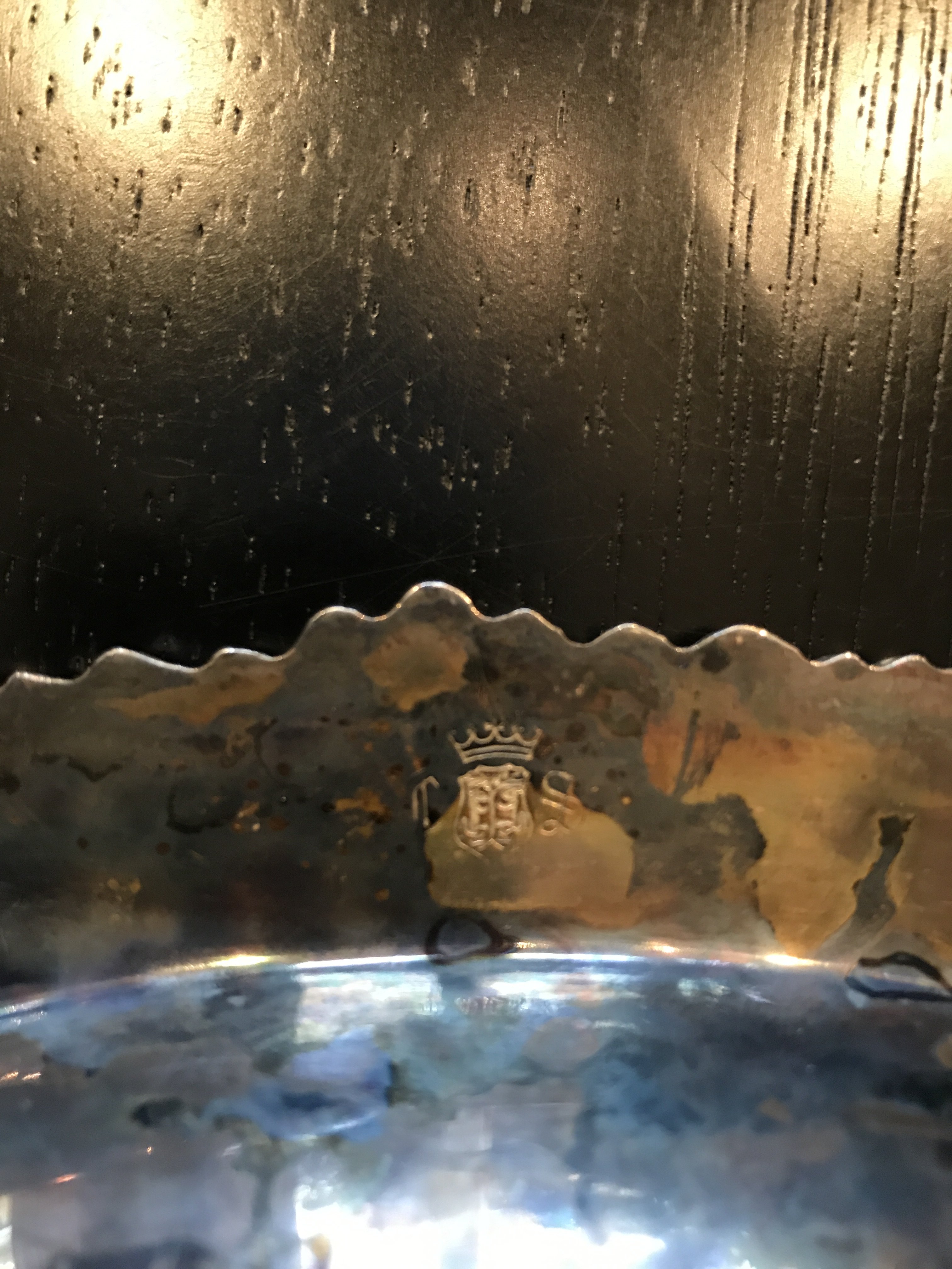 Silver Dish, hallmarks / makers marks